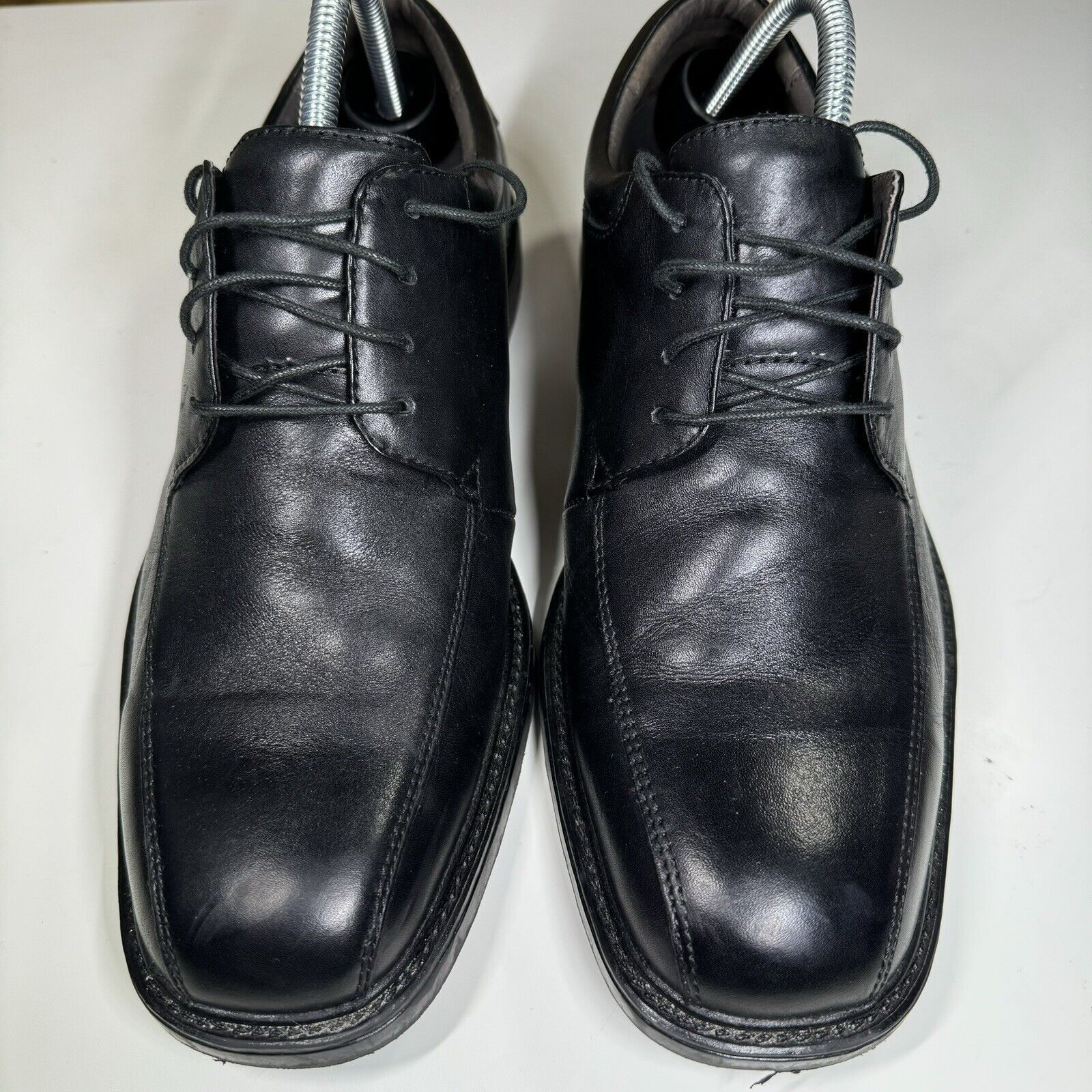 Nunn Bush Nunn Bush Marcell Comfort Gel Black Dress Shoes Sz 9.5M Size US 9.5 / EU 42-43 - 2 Thumbnail