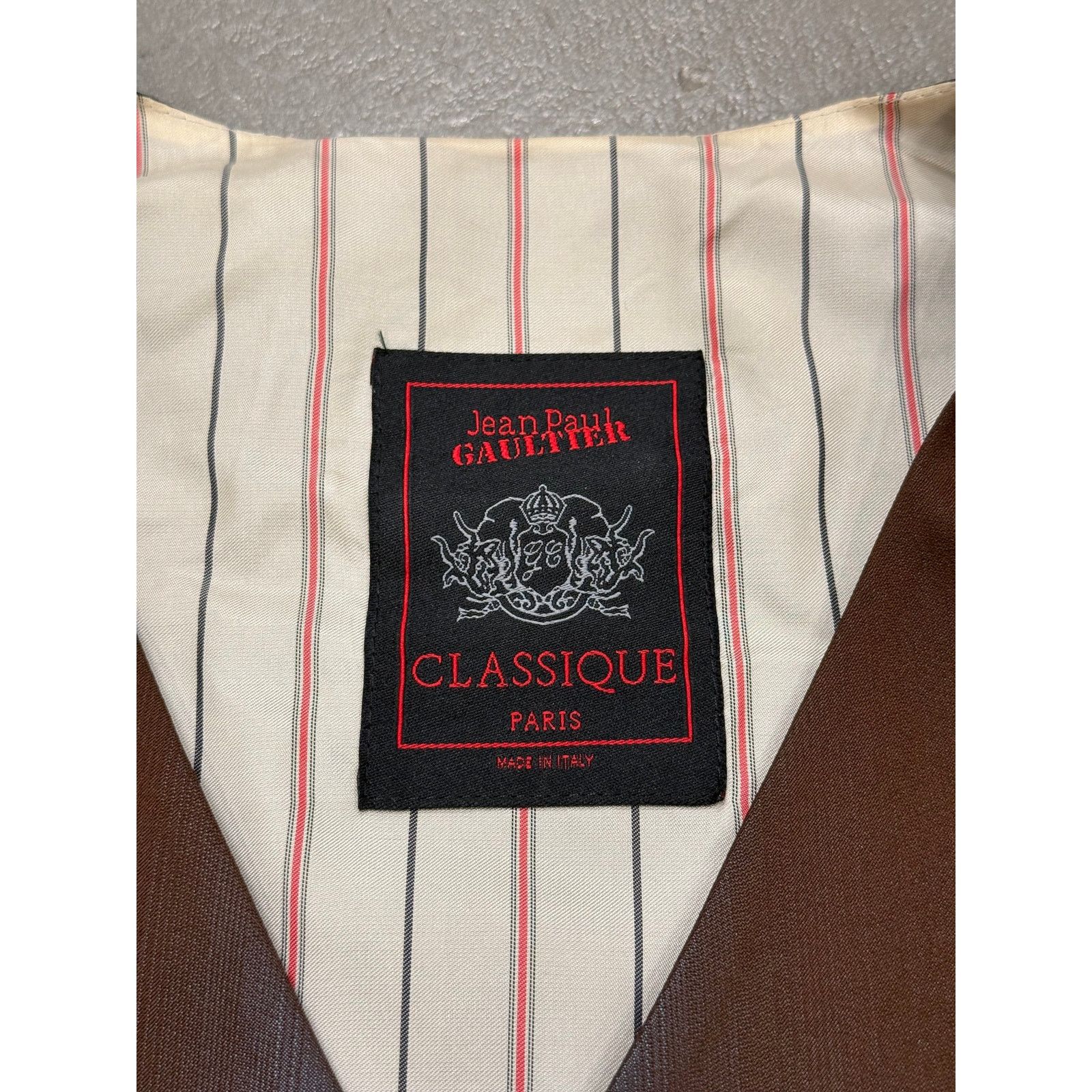 Jean Paul Gaultier 1990s Jean Paul Gaultier iridiscent gradient vest Size 52S - 6 Thumbnail