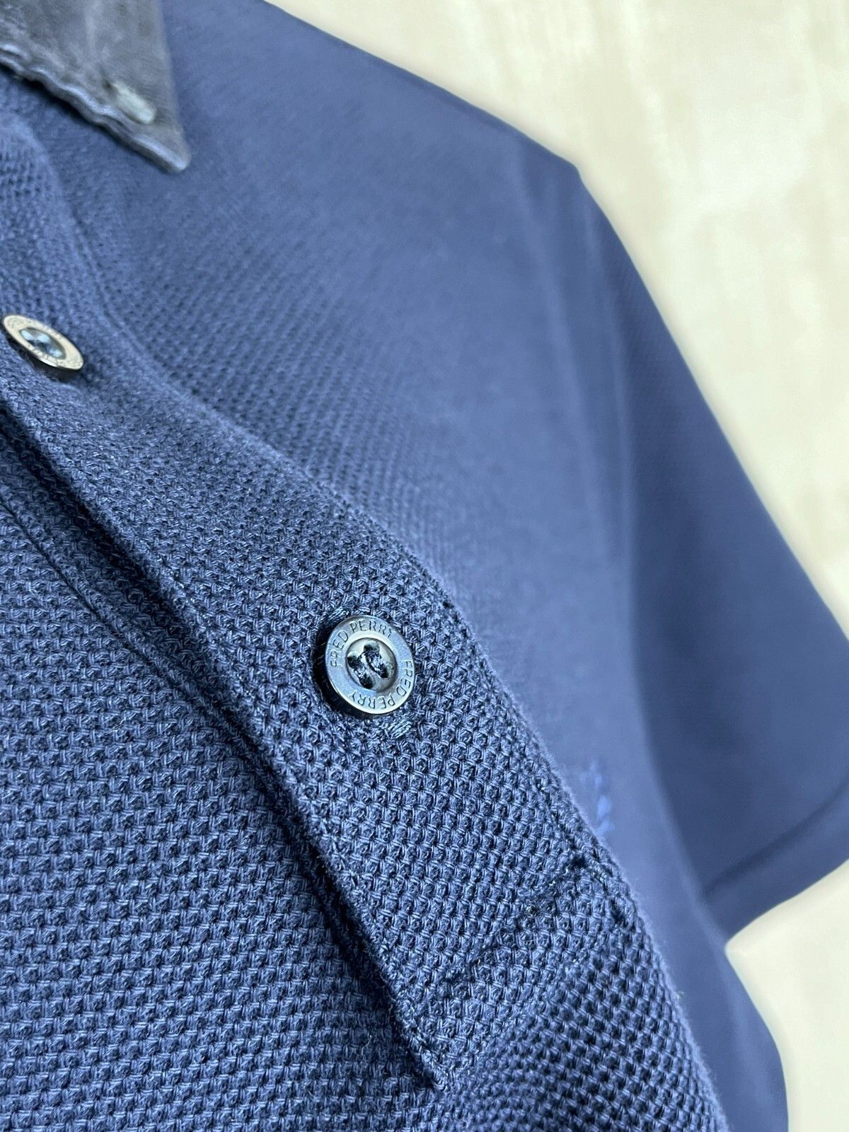 Fred Perry Fred Perry Corduroy Collar Men's Polo T-shirt Size US M / EU 48-50 / 2 - 7 Thumbnail