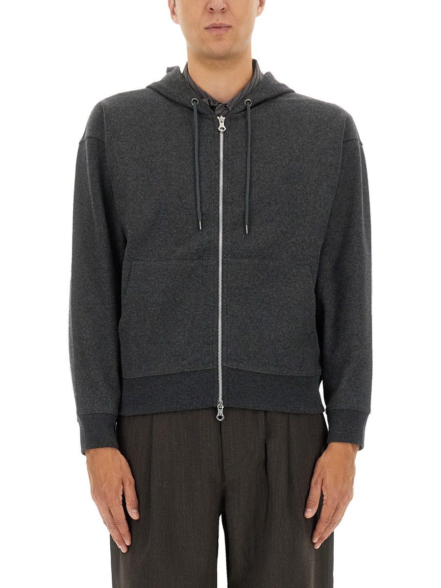 Our Legacy OUR LEGACY ZIPPER "RASCAL" SWEATSHIRT - GREY (IT 50) Size US L / EU 52-54 / 3 - 1 Thumbnail