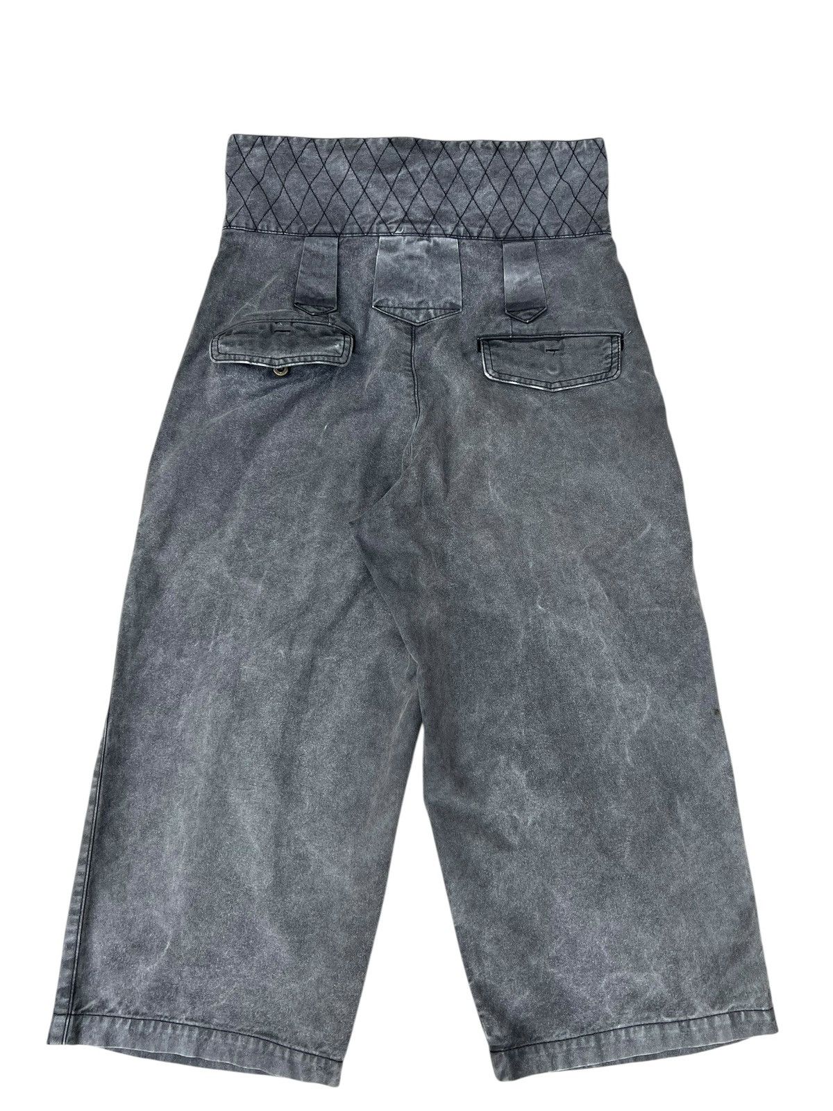 Bernhard Willhelm Archive Bernhard Willhelm High Waist Baggy Wide Cropped Pant Size US 29 - 15 Thumbnail