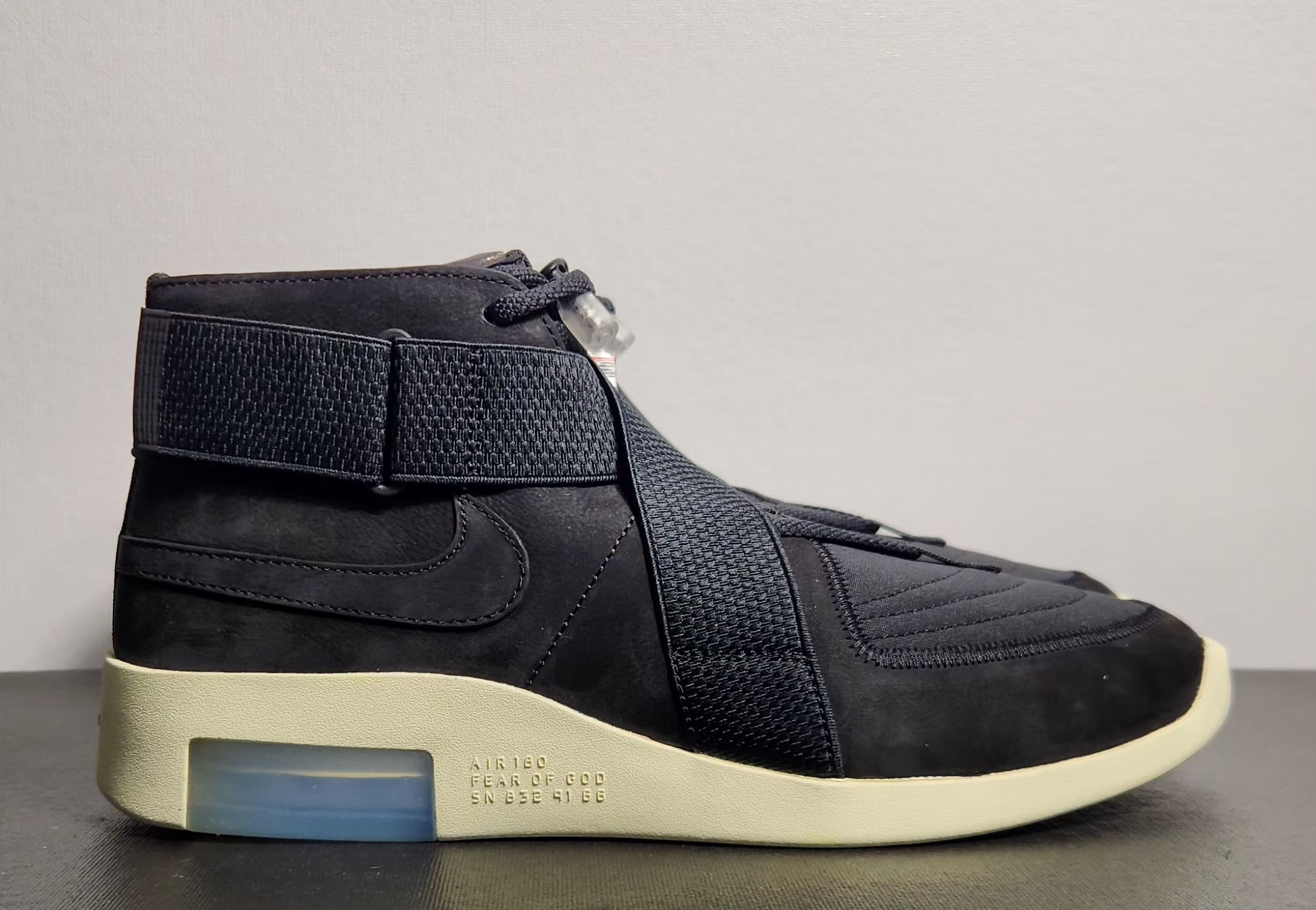Nike Nike Air Fear of God Raid ‘Black’ AT8087 002 Size 10.5 Size US 10.5 / EU 43-44 - 2 Thumbnail