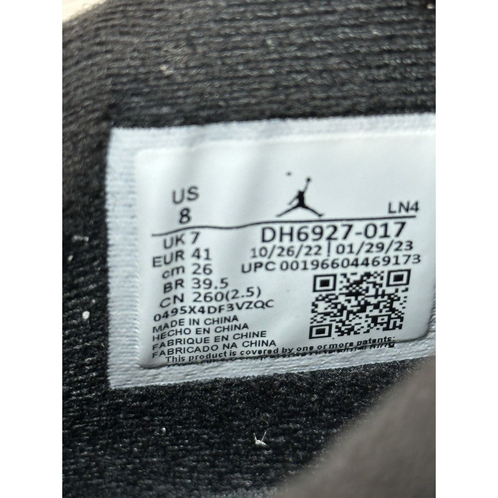 Jordan Brand Jordan 4 Retro Thunder - Size 8 Size US 8 / EU 41 - 7 Thumbnail