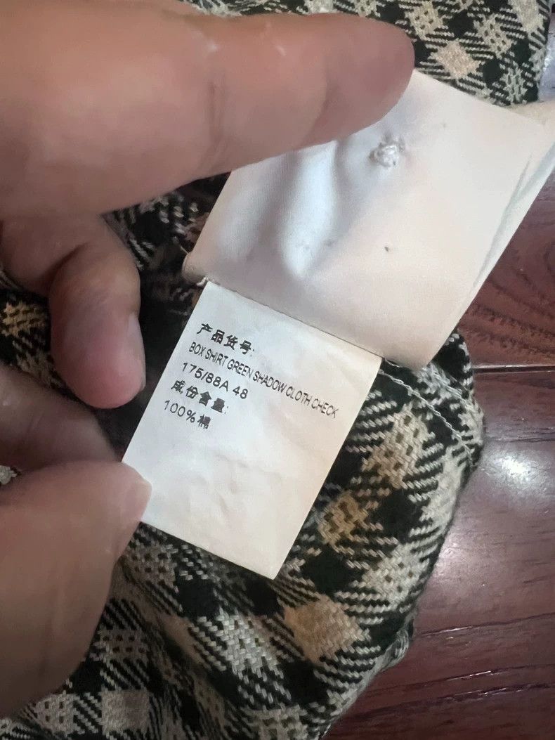 Our Legacy our legacy White and green plaid shirt 2504-Nextarrow Size US M / EU 48-50 / 2 - 4 Thumbnail