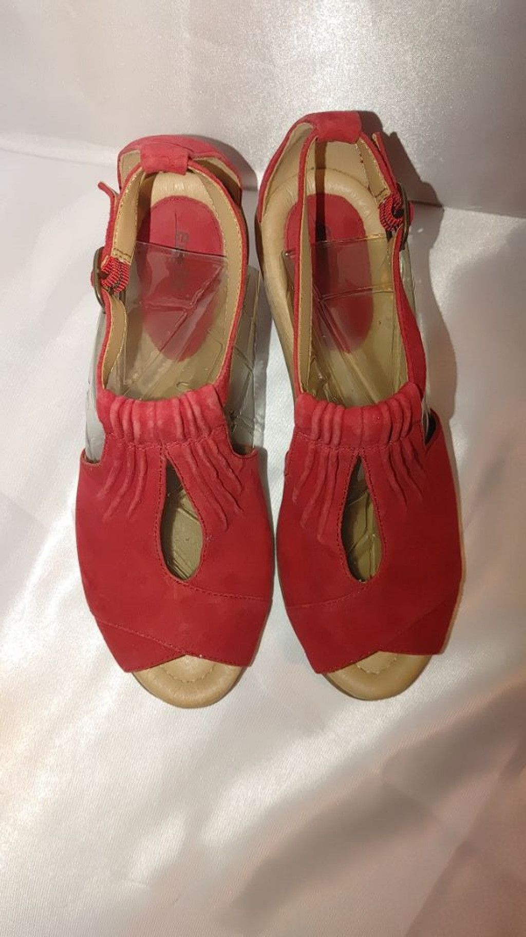 Other Earth Suede Caper Sandals Size 9.5B Size US 9.5 / IT 39.5 - 5 Thumbnail