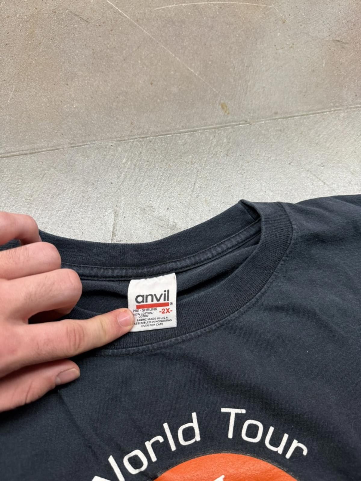 Anvil Vintage 90s Harlem Gospel Choir World Tour Long Sleeve Tee Size US XXL / EU 58 / 5 - 4 Thumbnail