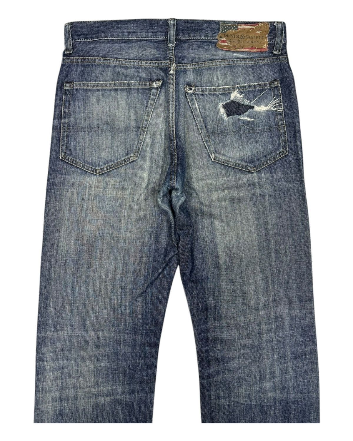 Denim & Supply Ralph Lauren × Vintage Denim And Supply Ralph Lauren Loose Denim Jeans Size US 34 / EU 50 - 6 Thumbnail