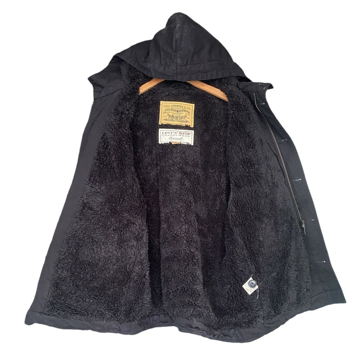 Levi's Rare🔥LEVI’S Sherpa Hoodie Jacket (M) Size US M / EU 48-50 / 2 - 13 Thumbnail