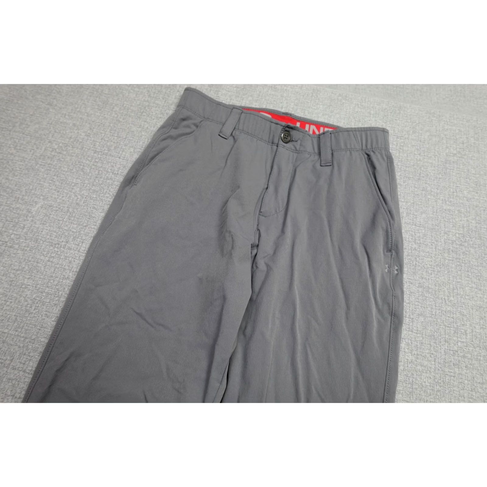 Under Armour Under Armour Pants Mens 30x30 Gray Loose Fit Golf Chino Performance Stretch Size US 30 / EU 46 - 2 Thumbnail