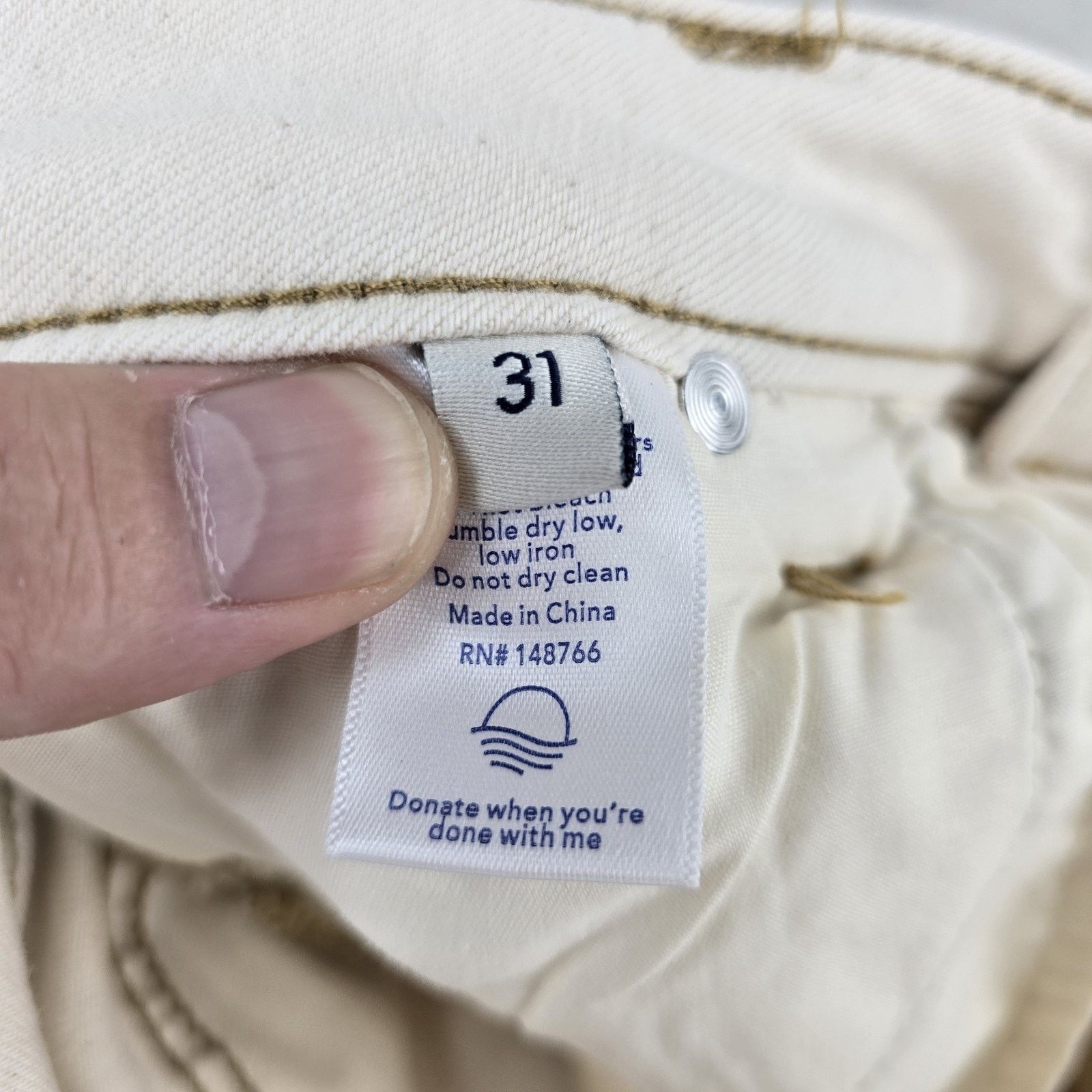 Other Oliver Logan Jeans Women 31 Relaxed Straight Leg Baggy 32x26 Size 31" - 5 Thumbnail