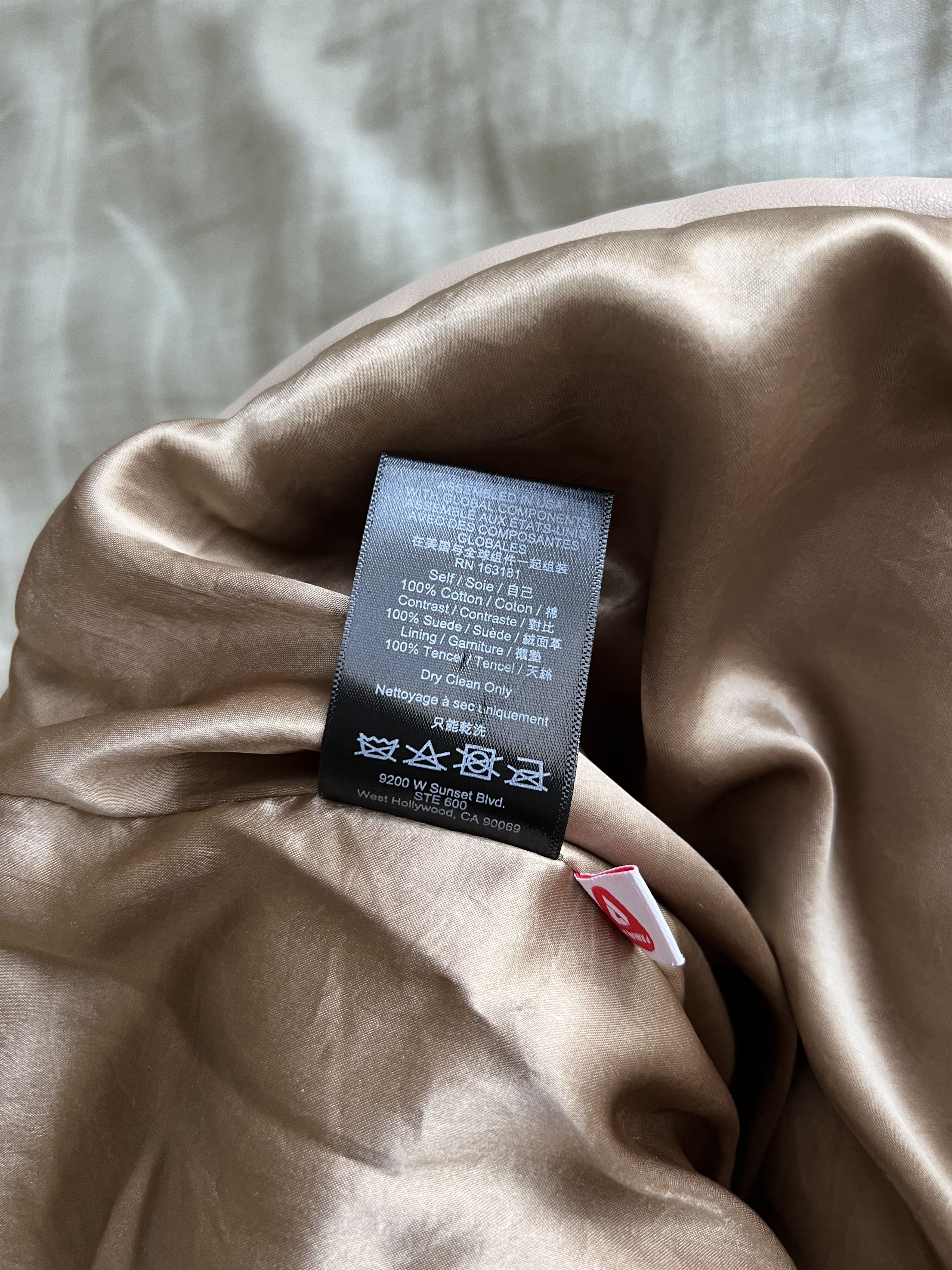Rhude Rhude Classique Faux Leather Puffer Jacket in Beige Size US L / EU 52-54 / 3 - 10 Thumbnail