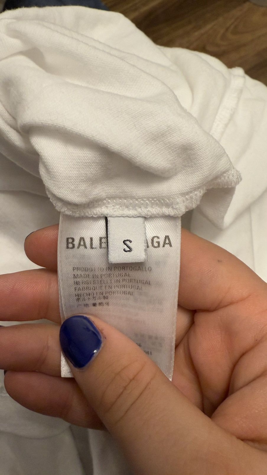 Balenciaga Balenciaga lock up logo short sleeved T-shirt Size US S / EU 44-46 / 1 - 6 Thumbnail