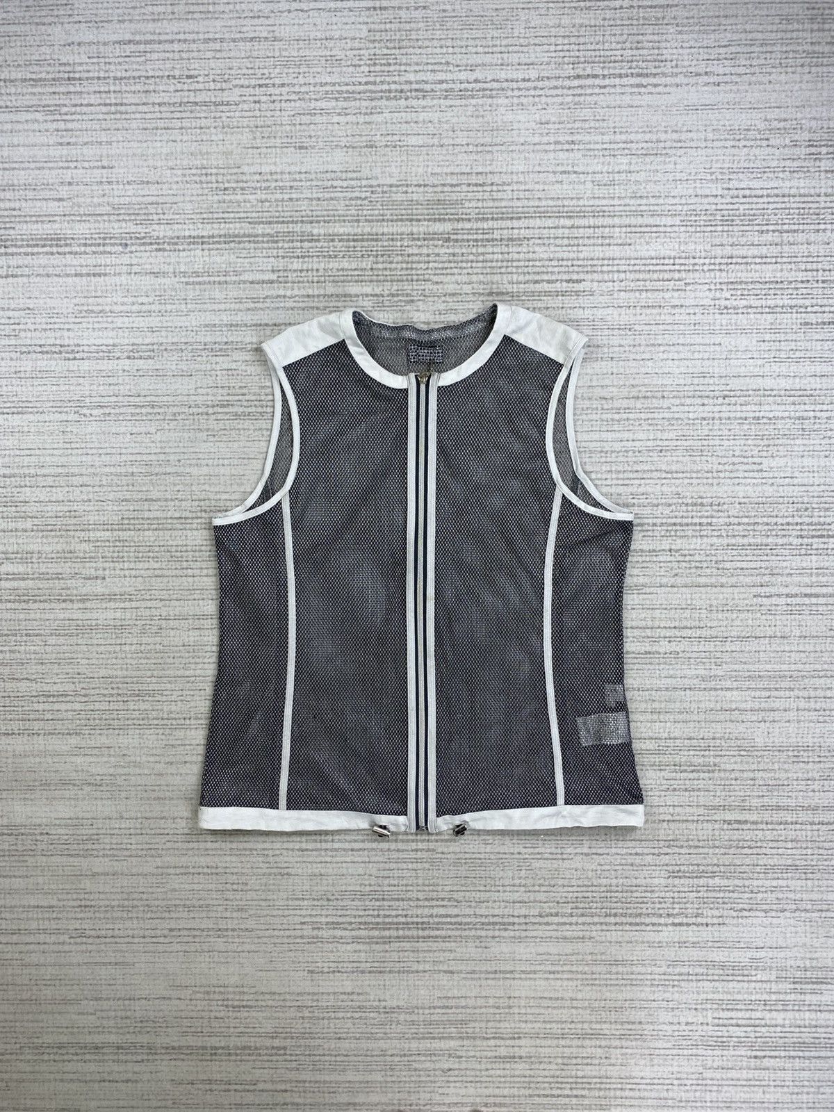 Lanvin Vintage Lanvin Sport Full Mesh Vest Size US M / EU 48-50 / 2 - 1 Thumbnail