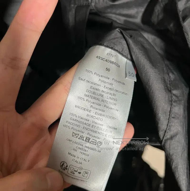 Dior Dior Black Cotton Oversized Jacket for Men . Size US XL / EU 56 / 4 - 6 Thumbnail