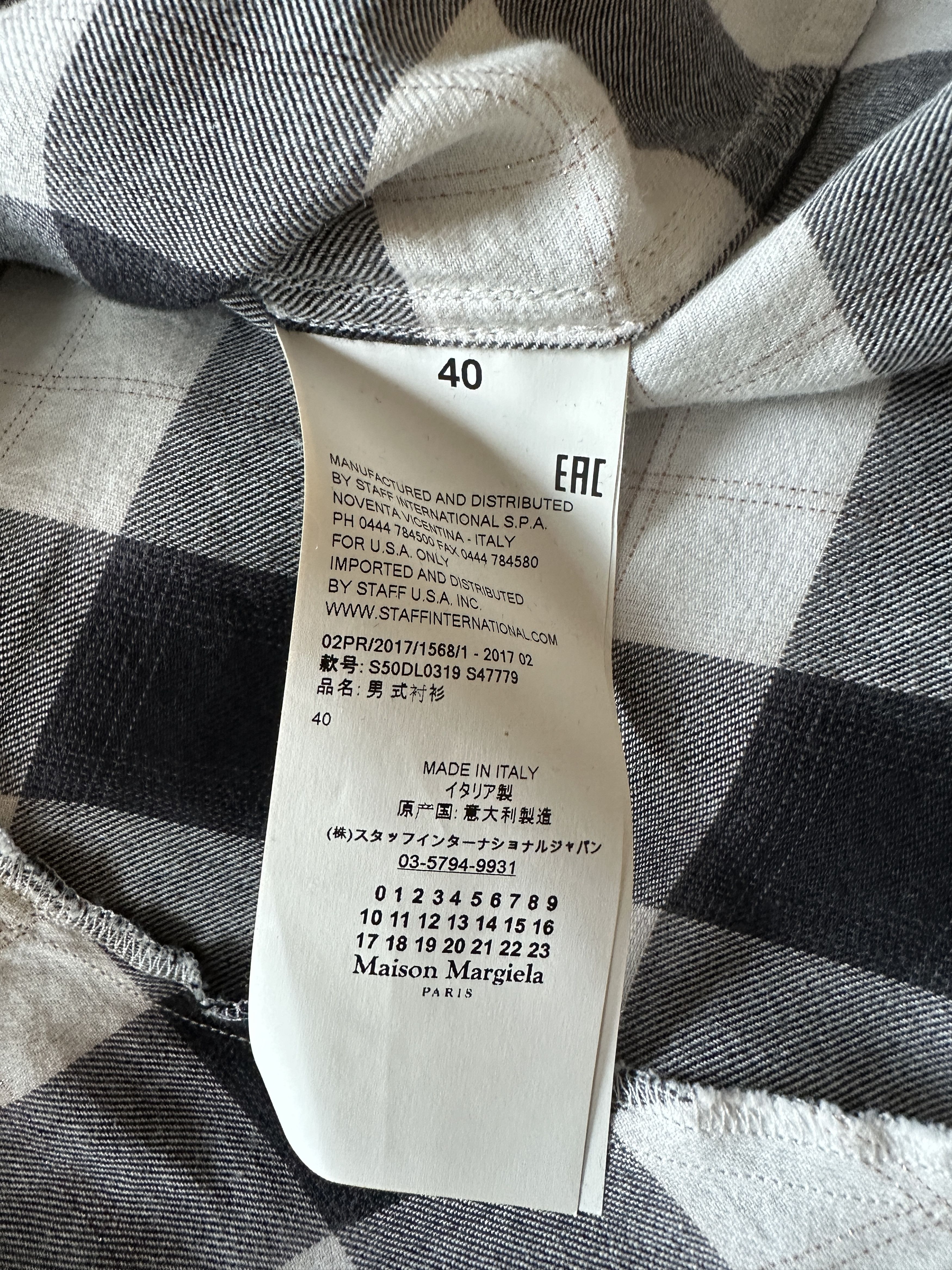 Maison Margiela Maison Margiela Check Western Shirt Size US S / EU 44-46 / 1 - 7 Thumbnail