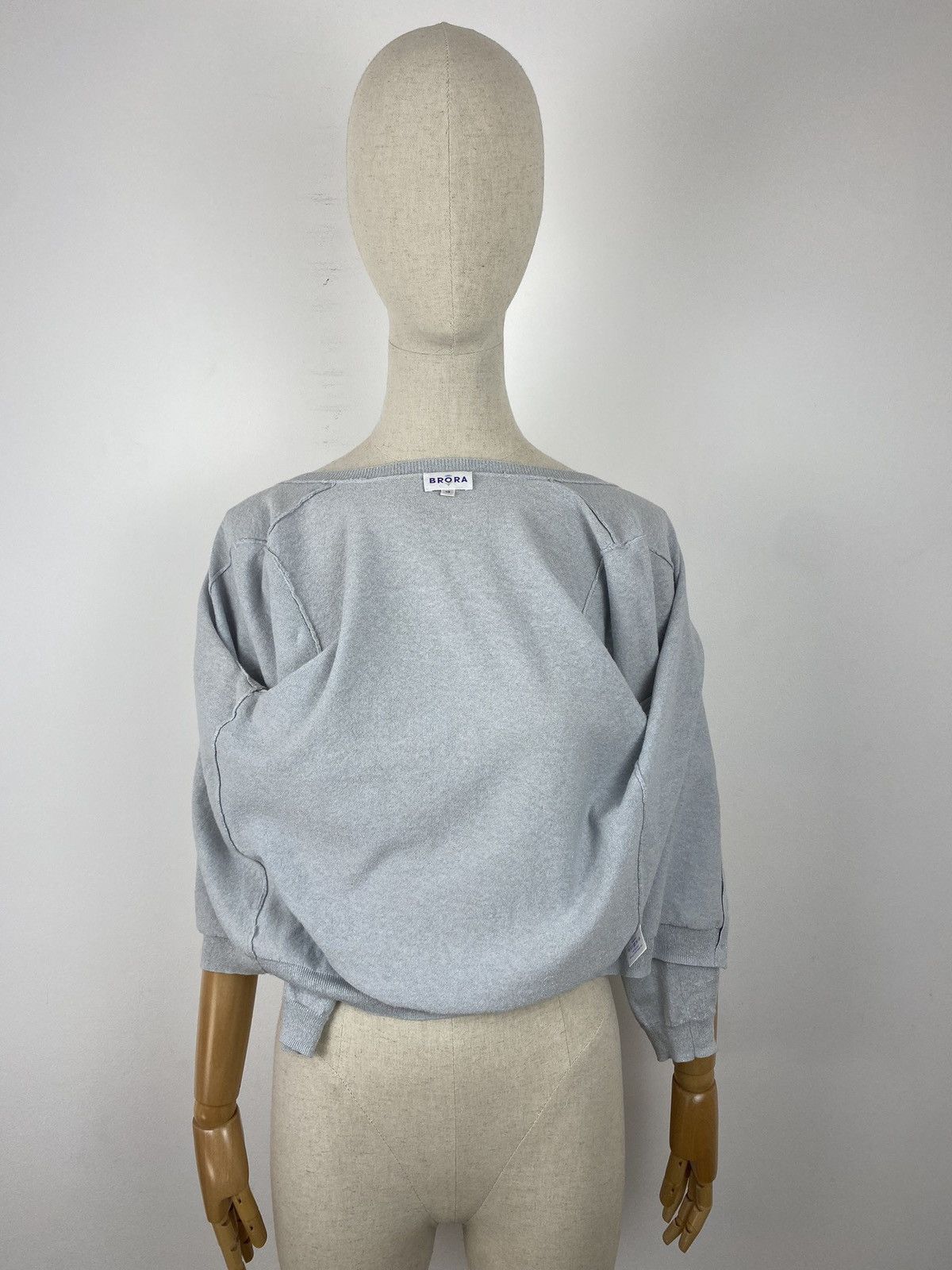 Vintage Women’s BRORA Cardigan Sweater Linen/Cotton/Nylon size 10 Size L / US 10 / IT 46 - 5 Thumbnail