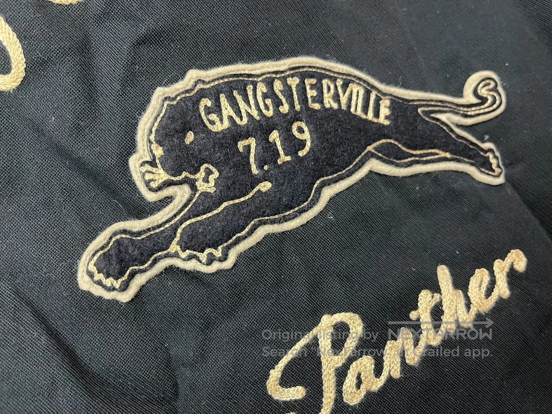Ghetto Rodeo GANGSTERVILLE Men's Vest in Black. Size US M / EU 48-50 / 2 - 3 Thumbnail