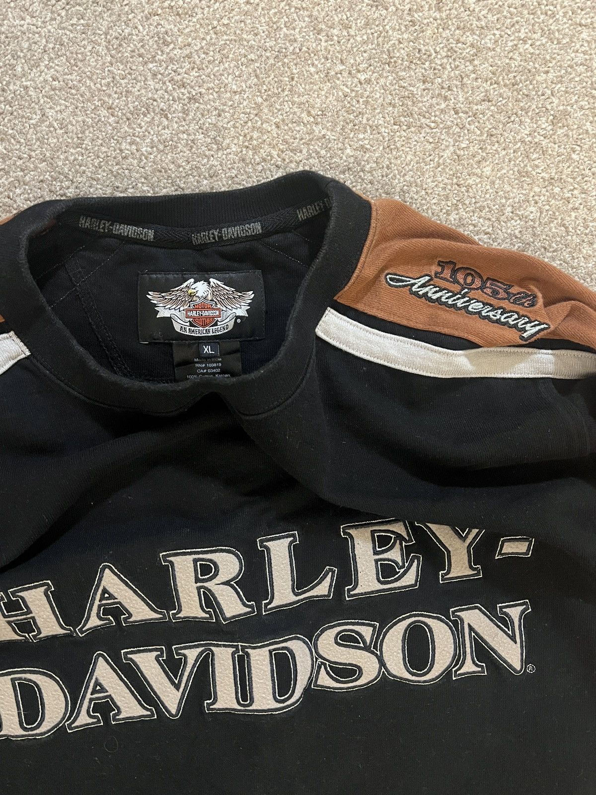 Harley Davidson Harely Davidson 105th Anniversary sweatshirt Size US XL / EU 56 / 4 - 3 Thumbnail
