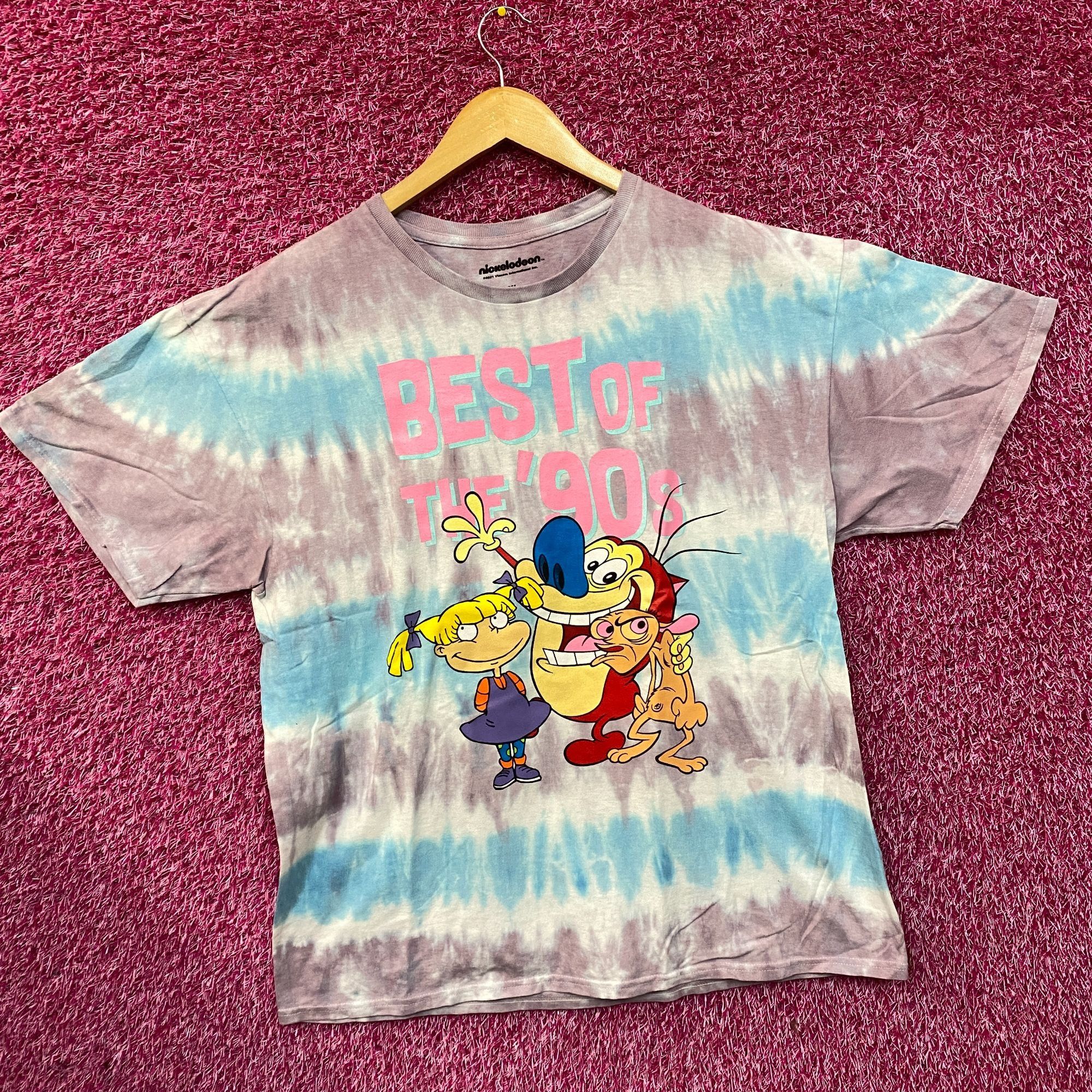 Nickelodeon Nickelodeon Best Of The 90's Cartoons Tie Dye T-Shirt XL Size US XL / EU 56 / 4 - 3 Thumbnail