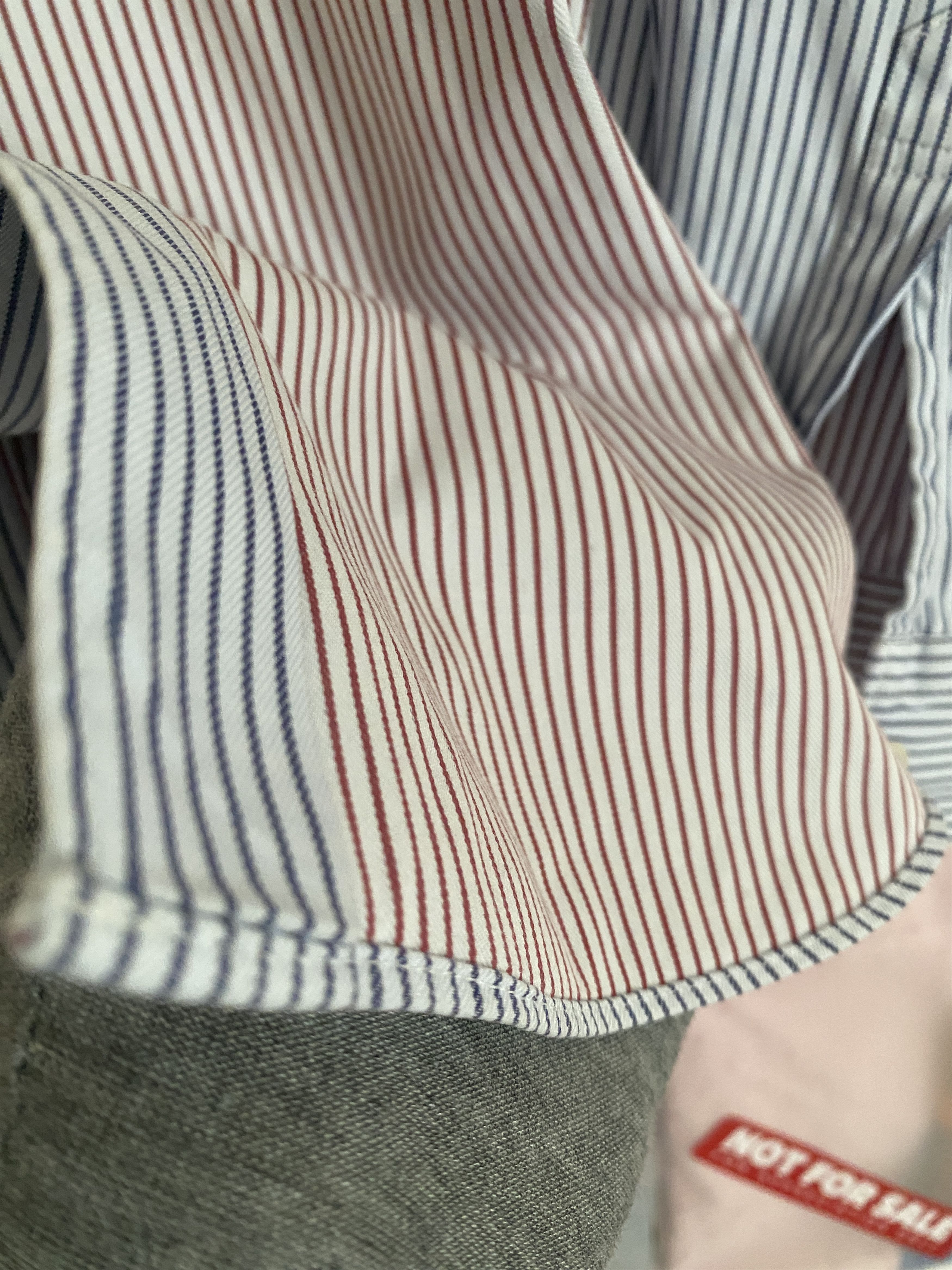 Comme des Garcons Homme Vintage CDG Homme Red Blue Stripe Size US M / EU 48-50 / 2 - 7 Thumbnail