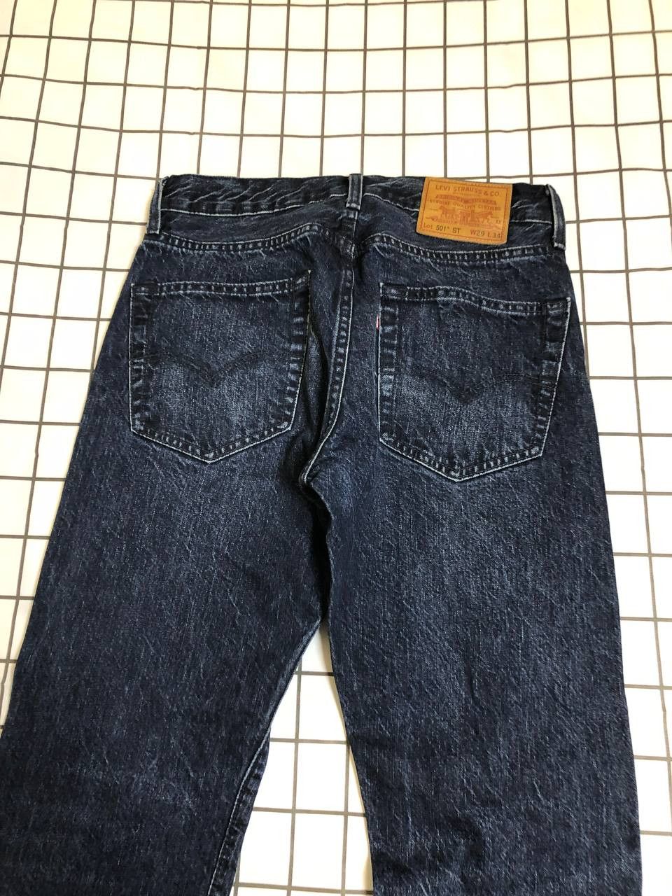 Levi's Levi Strauss 501 Mens Dark Blue Denim Casual Size US 29 - 23 Thumbnail