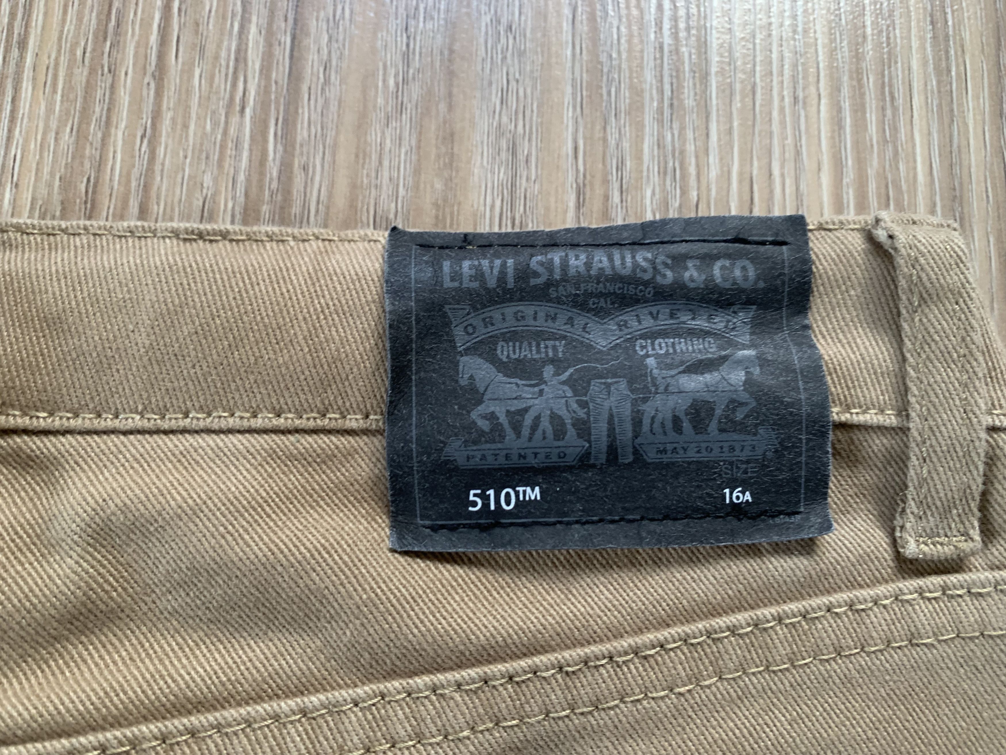 Levi's Youth Levis 510 Skinny Beige Stretch Jeans Size US 26 / EU 42 - 9 Thumbnail