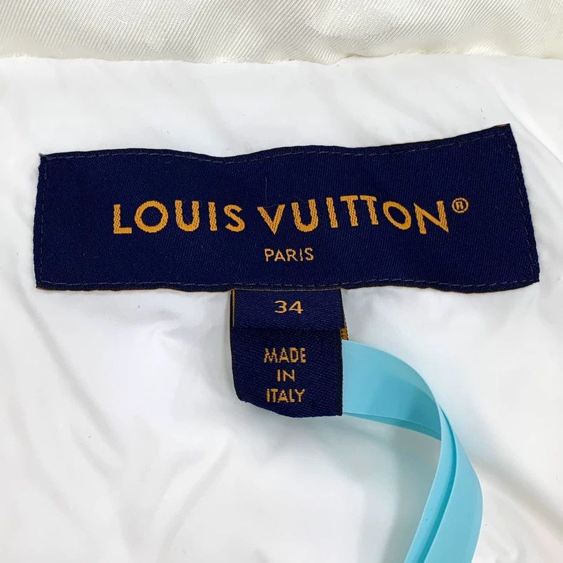 Louis Vuitton 25 black hooded long sleeve down jacket
