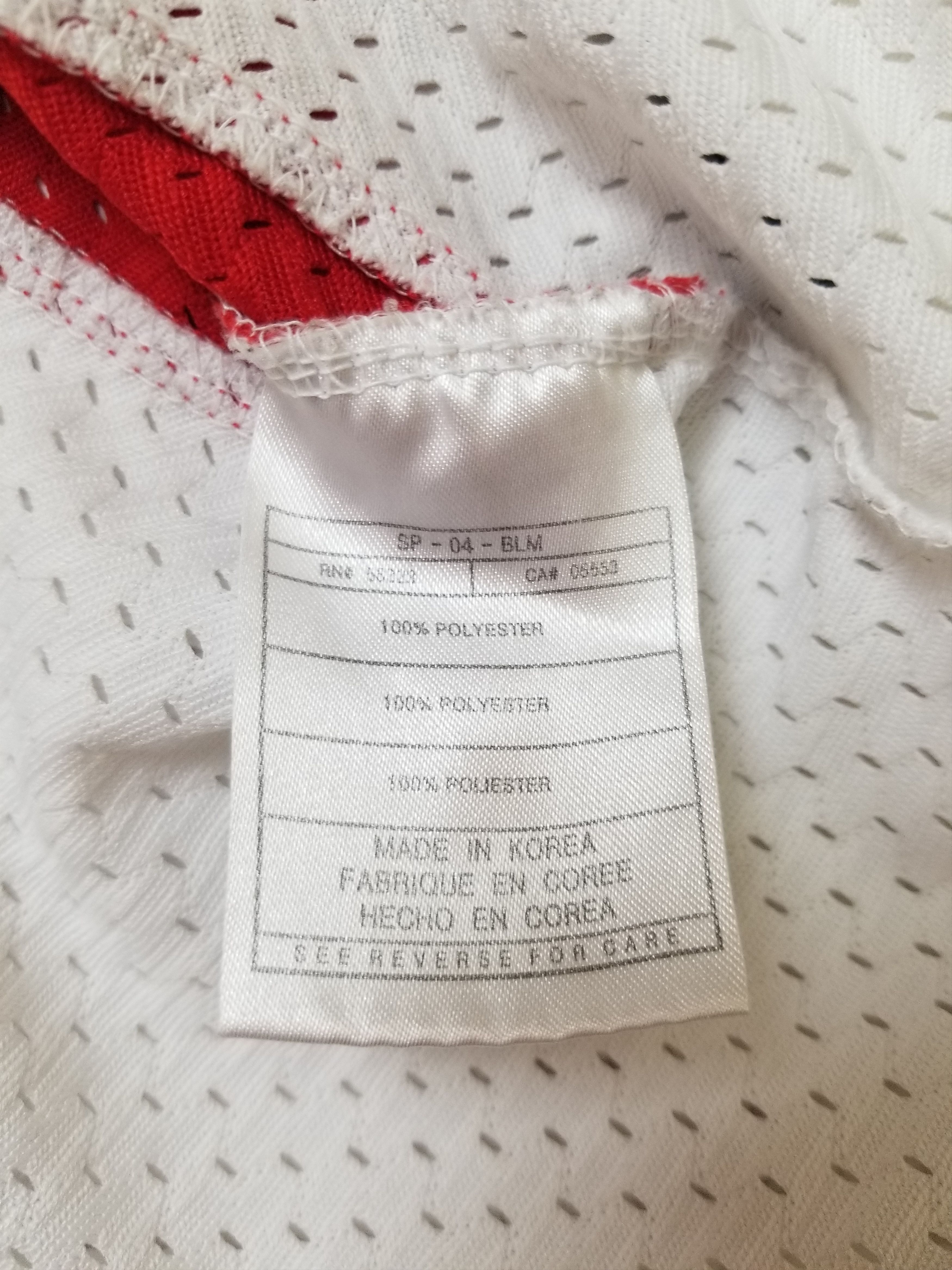 Nike Vintage Houston Rockets Yao Ming 11 White Swingman Jersey Size US XL / EU 56 / 4 - 10 Thumbnail