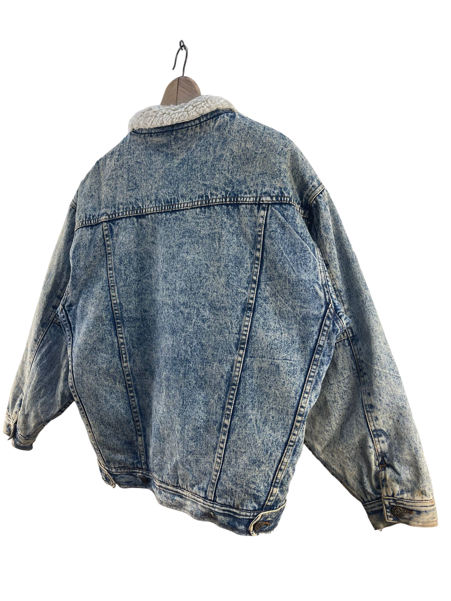 Other Vintage Hacienda Sherpa Denim Jacket Size US L / EU 52-54 / 3 - 5 Thumbnail