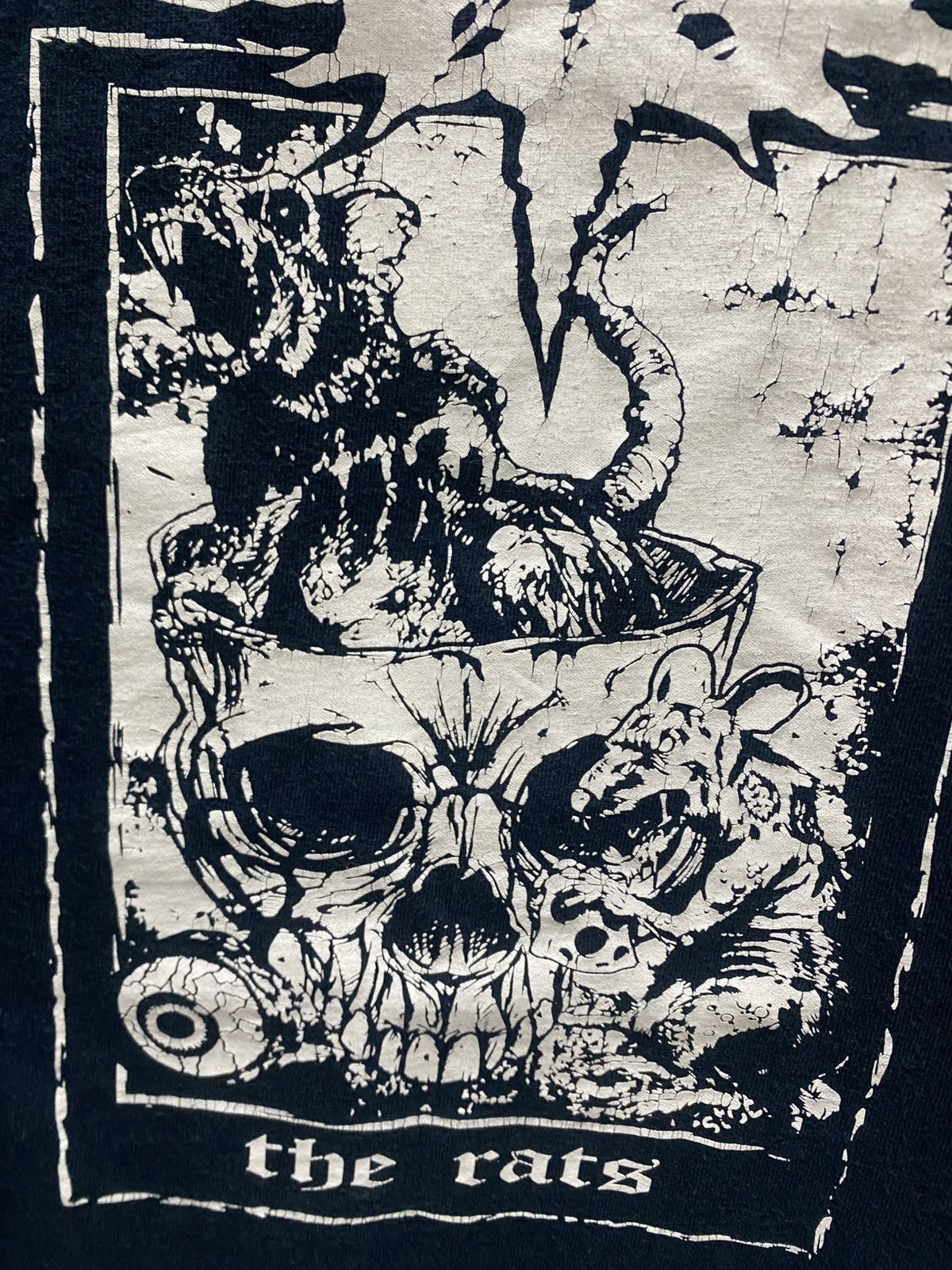 Band Tees DISTRESSED THE RATS BAND TEES Size US L / EU 52-54 / 3 - 3 Thumbnail