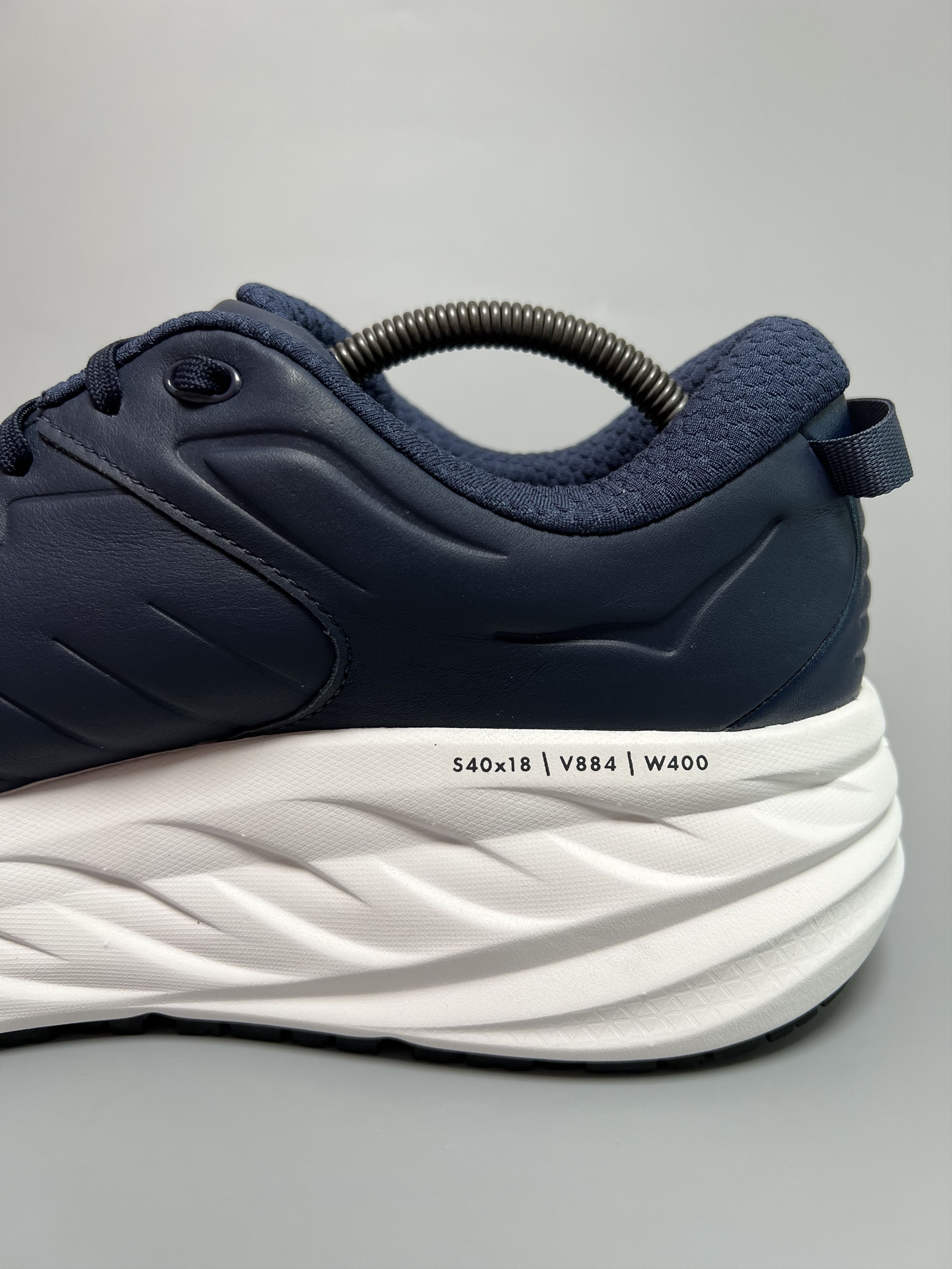 Hoka × Leather Hoka One One Bondi SR Running Shoes Walking Slip Resistant Size US 12.5 / EU 45-46 - 11 Thumbnail
