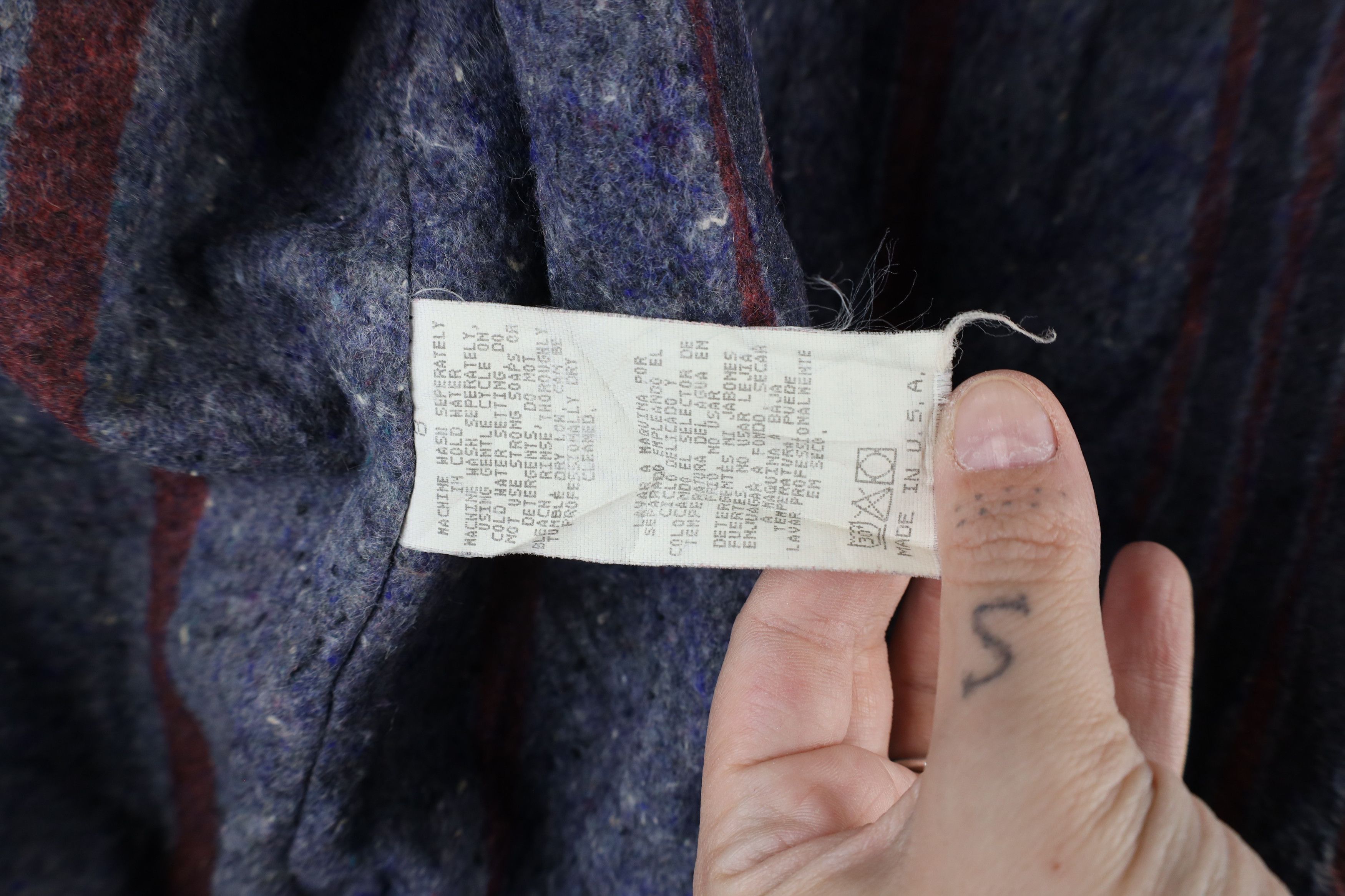 Vintage Vintage 90s Streetwear Fiesta Blanket Lined Jacket USA Size US S / EU 44-46 / 1 - 13 Thumbnail