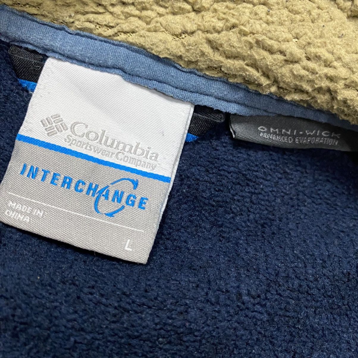 Columbia Columbia Interchange Omni wick jacket Size US L / EU 52-54 / 3 - 12 Thumbnail
