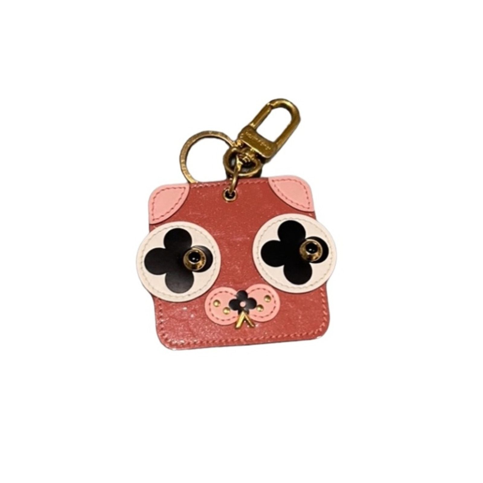 Louis Vuitton Louis Vuitton vernis monogramAnimal Face Charm dog key chain Size ONE SIZE - 1 Thumbnail