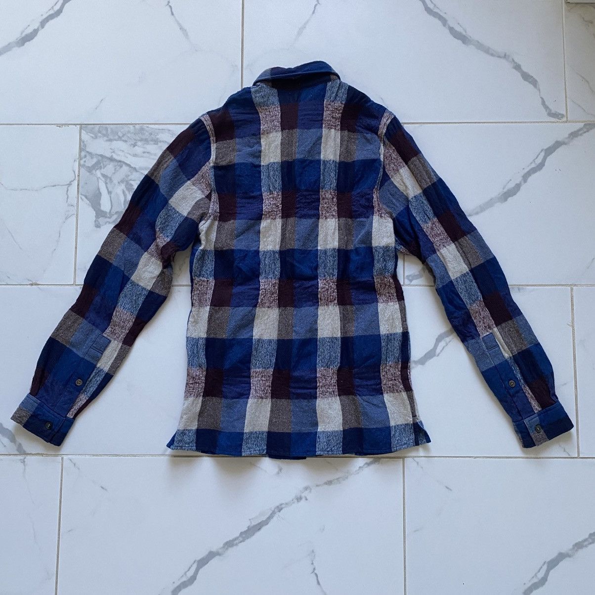 John Elliott John Elliott Plaid Flannel Button Down Shirt Size 1 Small Size US S / EU 44-46 / 1 - 2 Thumbnail