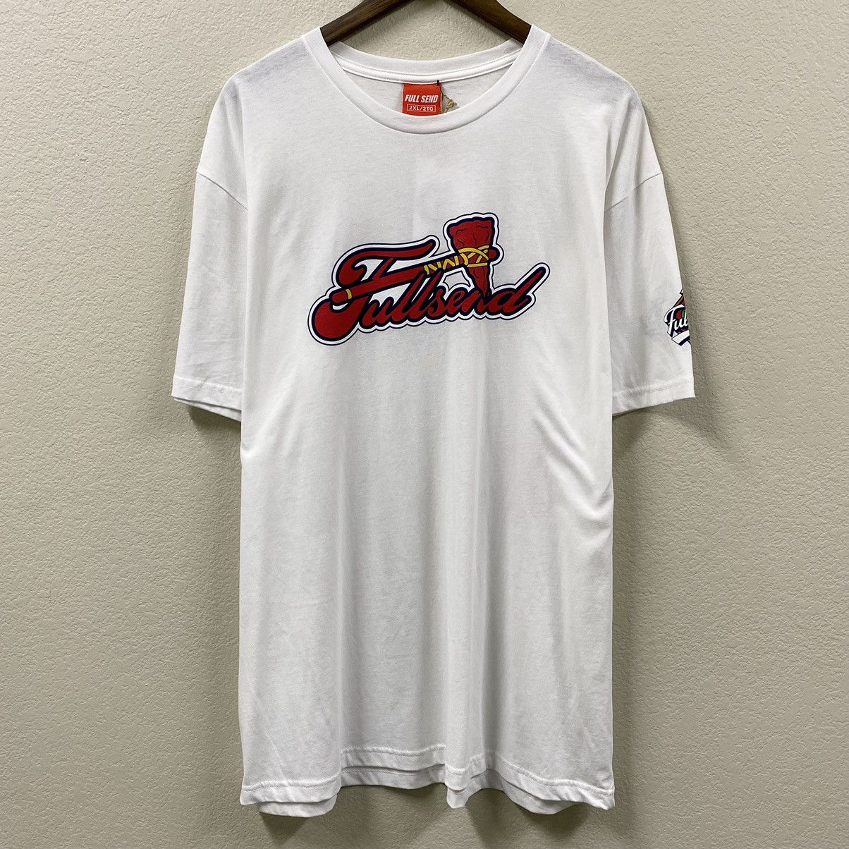 Vintage Braves T Shirt Atlanta Braves Tomahawk T Shirt 2XL 