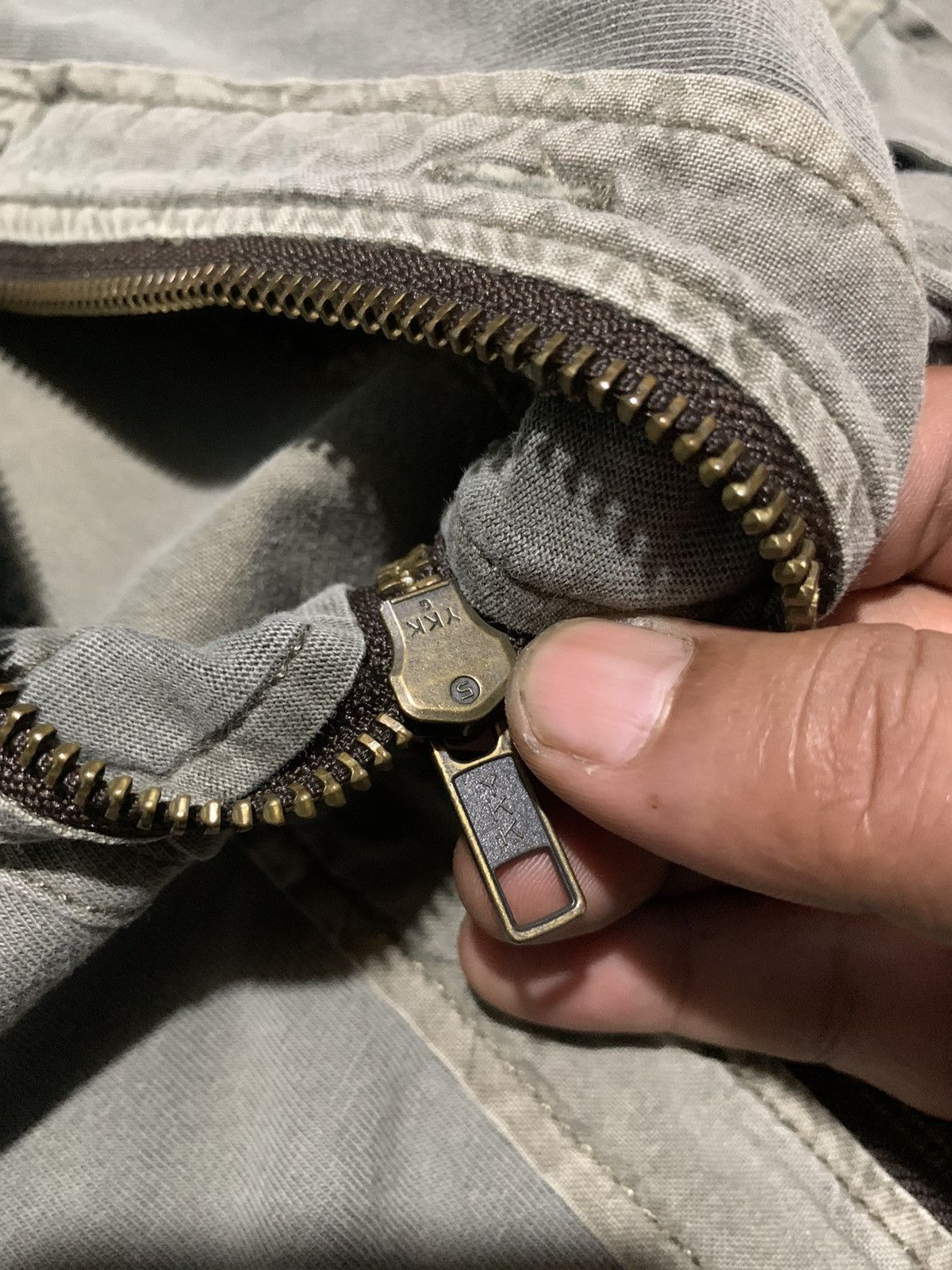 If Six Was Nine Vtg Tough Jeansmith distressed western zip metalbutton polos Size US M / EU 48-50 / 2 - 8 Thumbnail