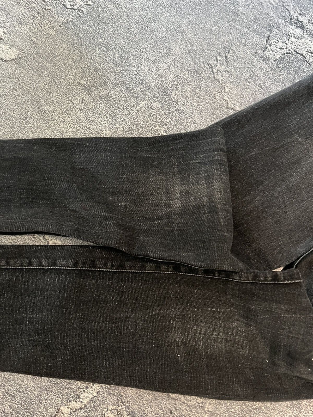 Vintage RARE Vintage Skinny Relaxed Drip Jean Swag Style Size US 31 - 4 Thumbnail