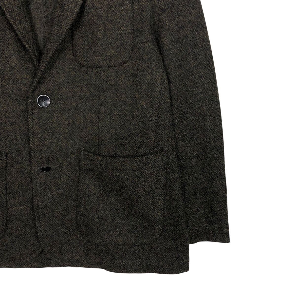 Issey Miyake 📌Vintage Wool Jacket Button Chore Balancircular Ships Japan Size US L / EU 52-54 / 3 - 6 Thumbnail