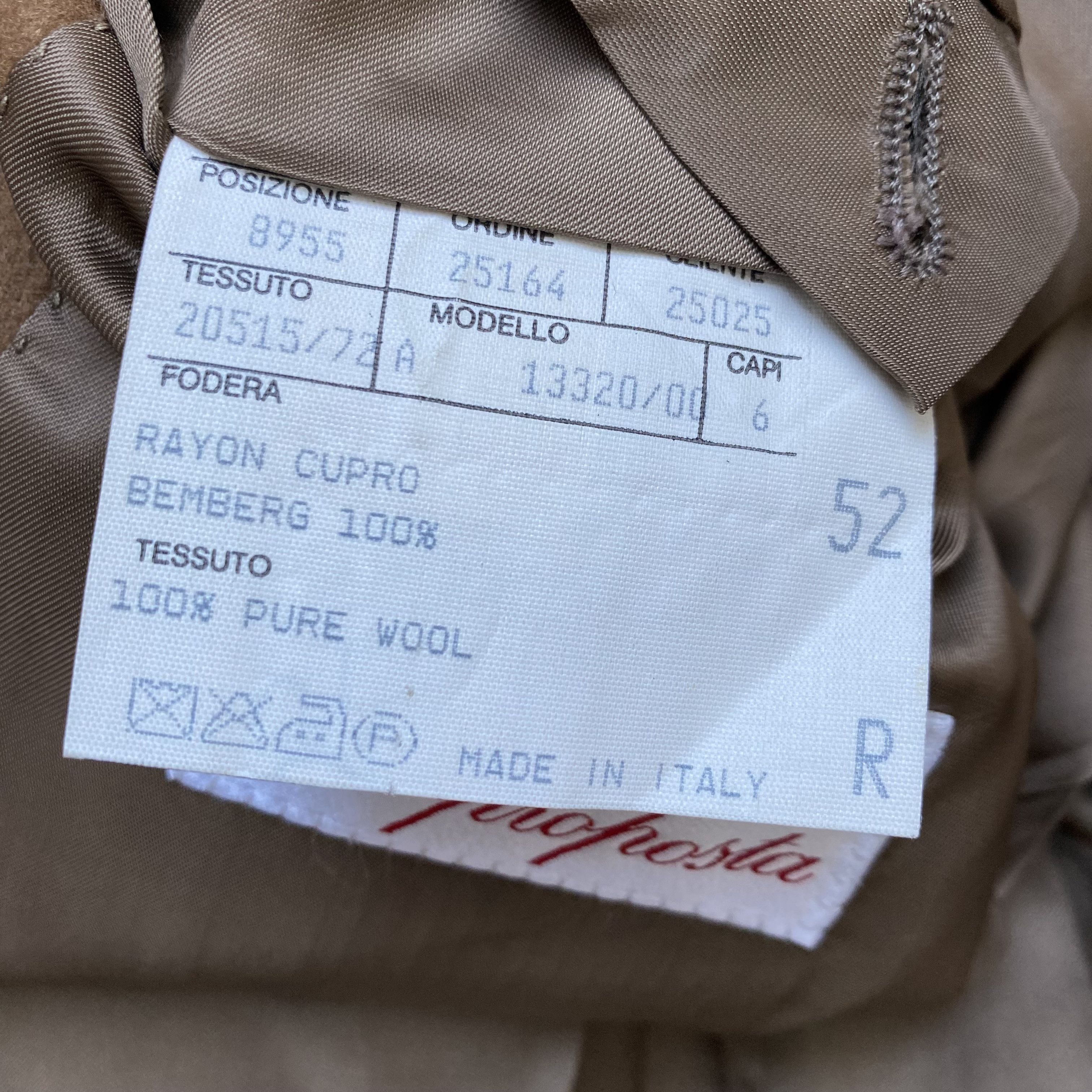 Loro Piana 90's Vintage Canali Loro Piana Wool Cashmere Blazer Size 52R - 11 Thumbnail