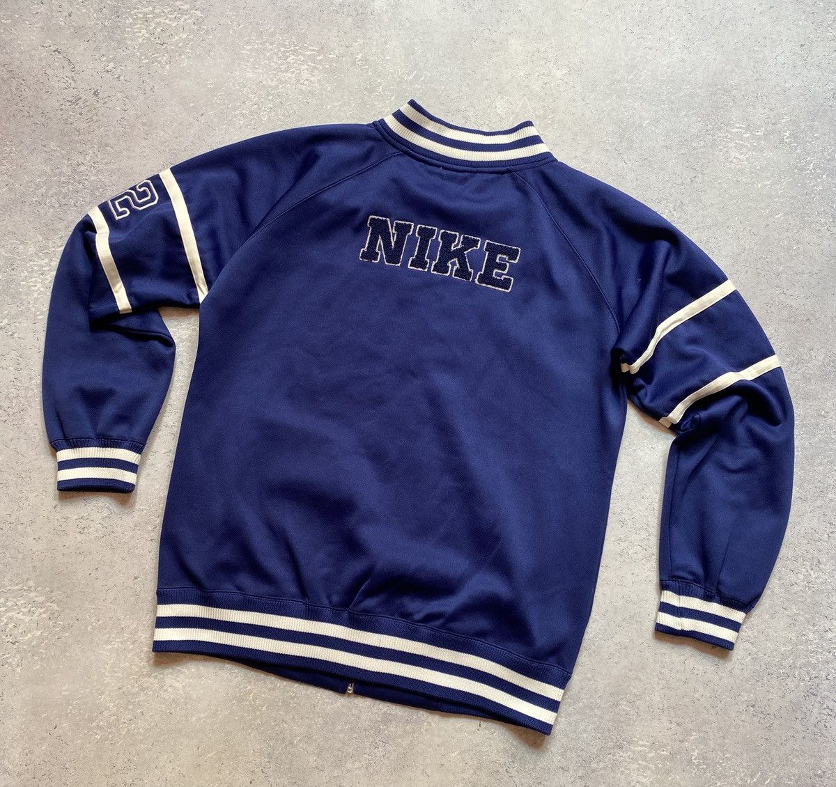 Vintage Vintage Nike Men’s Blue Zip Hoodie Size Medium Size US M / EU 48-50 / 2 - 1 Thumbnail