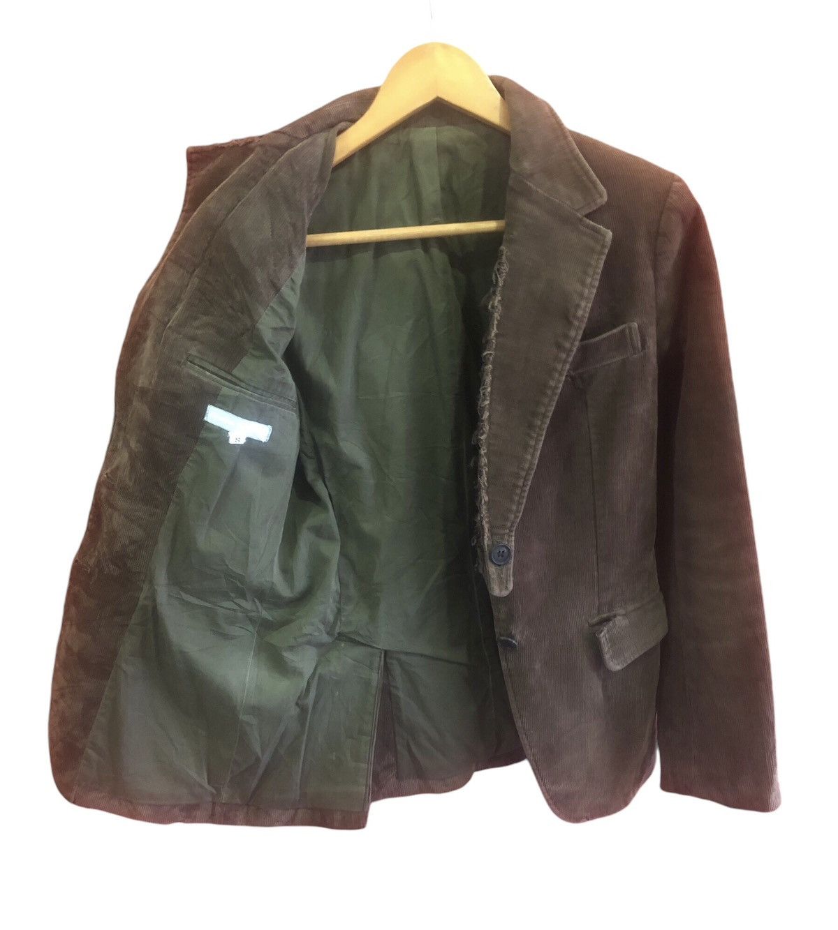 Maison MIHARA YASUHIRO Rare!! MiharaYasuhiro Reconstructed Corduroy Jacket Size US S / EU 44-46 / 1 - 8 Thumbnail