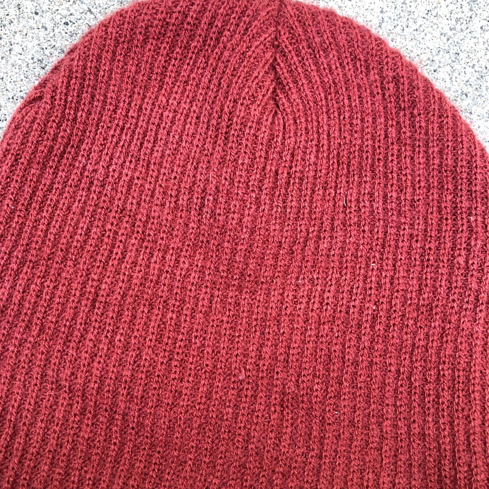 Hang Ten Hang Ten Ribbed Beanie Men's One Size Winter Cap Plain Red Size ONE SIZE - 3 Thumbnail