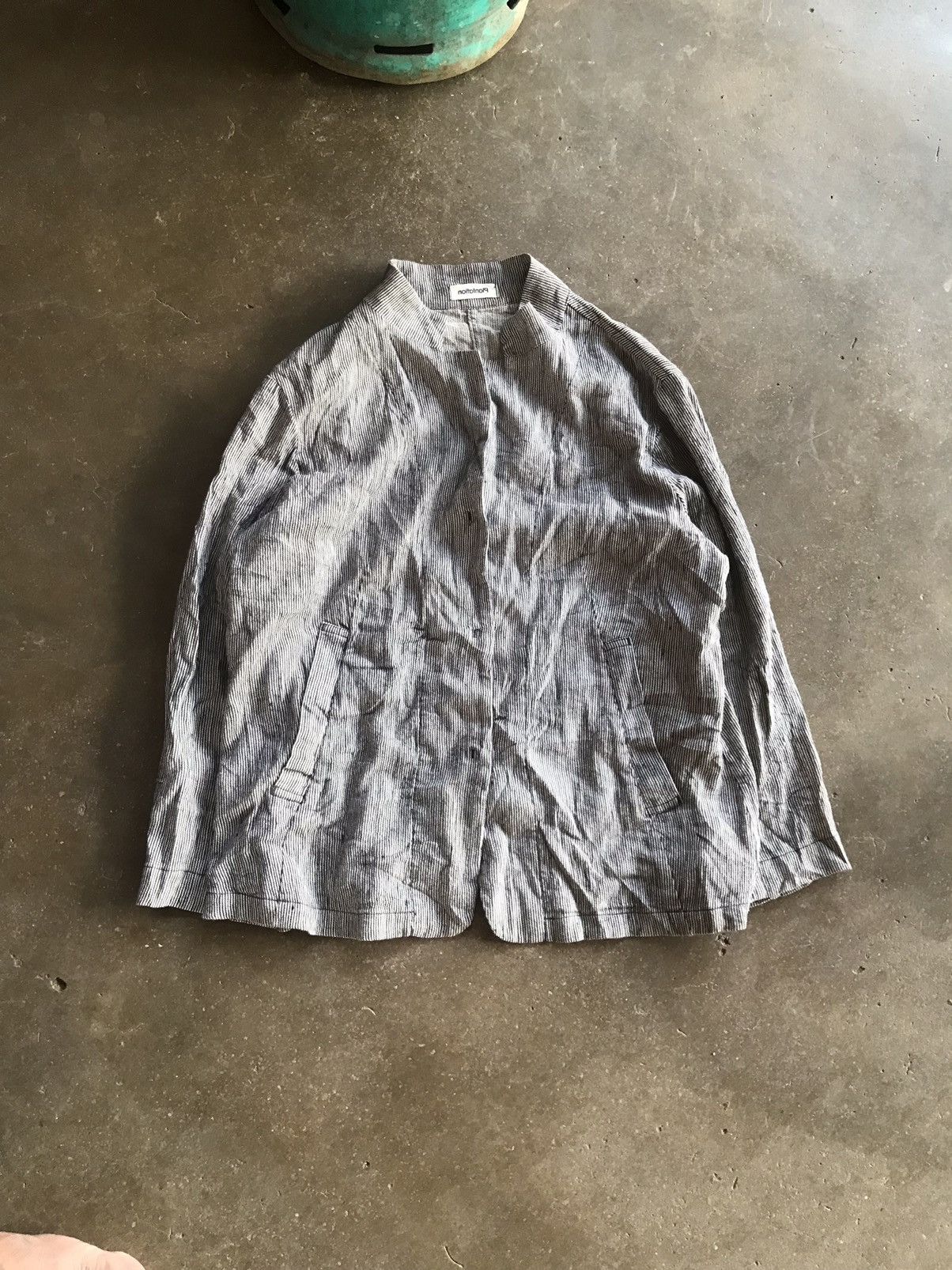 Designer × Issey Miyake 🔥🔥🔥VTG PLANTATION BLAZER JACKET Size US M / EU 48-50 / 2 - 1 Thumbnail