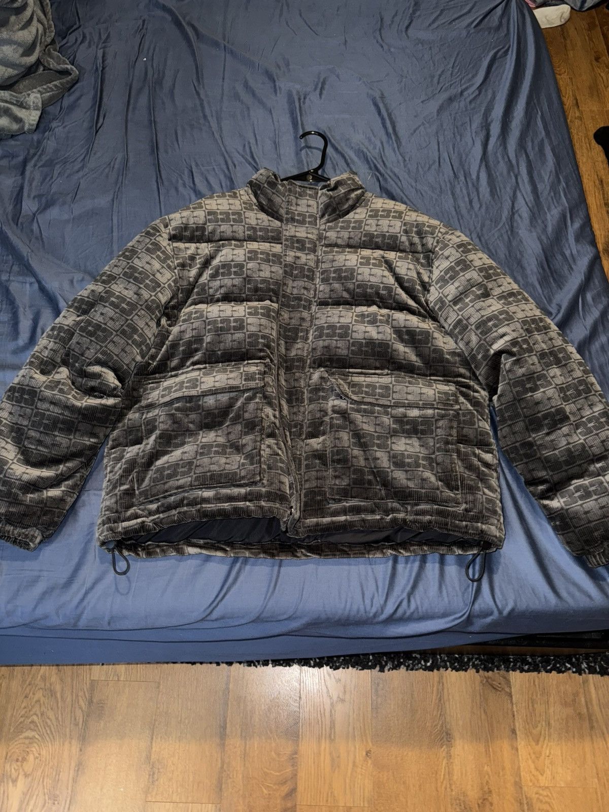 Limited Edition Corduroy Half Evil Puffer Jacket