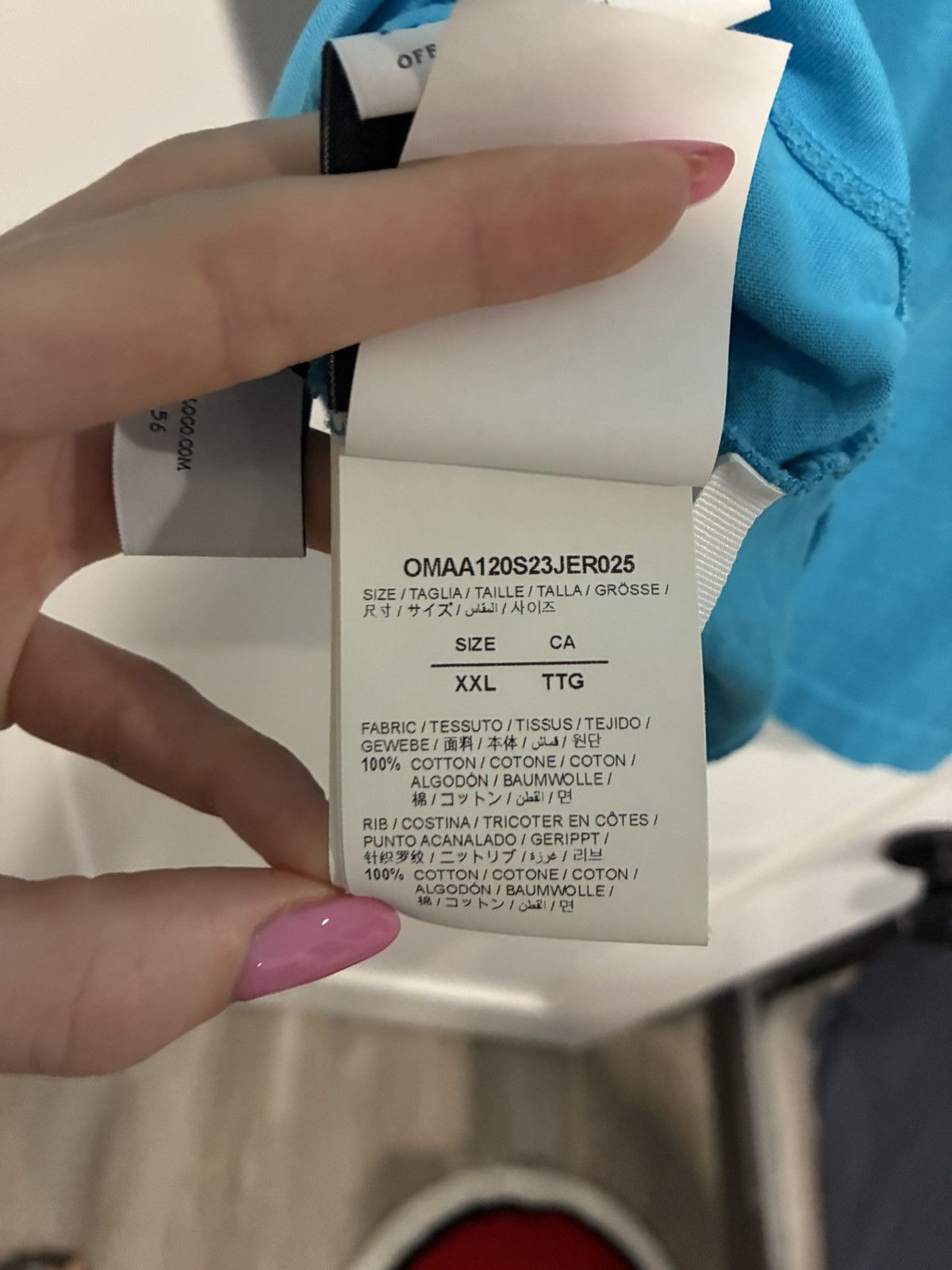 Off-White Off White T-Shirt Size US XXL / EU 58 / 5 - 6 Thumbnail
