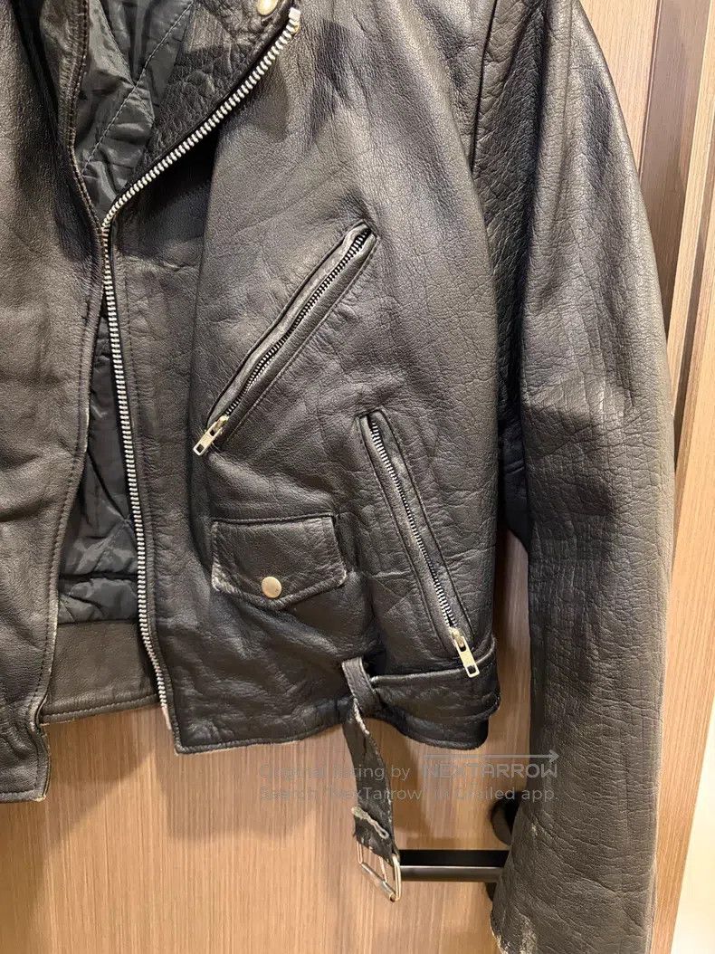 Schott Schott Motorcycle leather jacket Size US XL / EU 56 / 4 - 4 Thumbnail