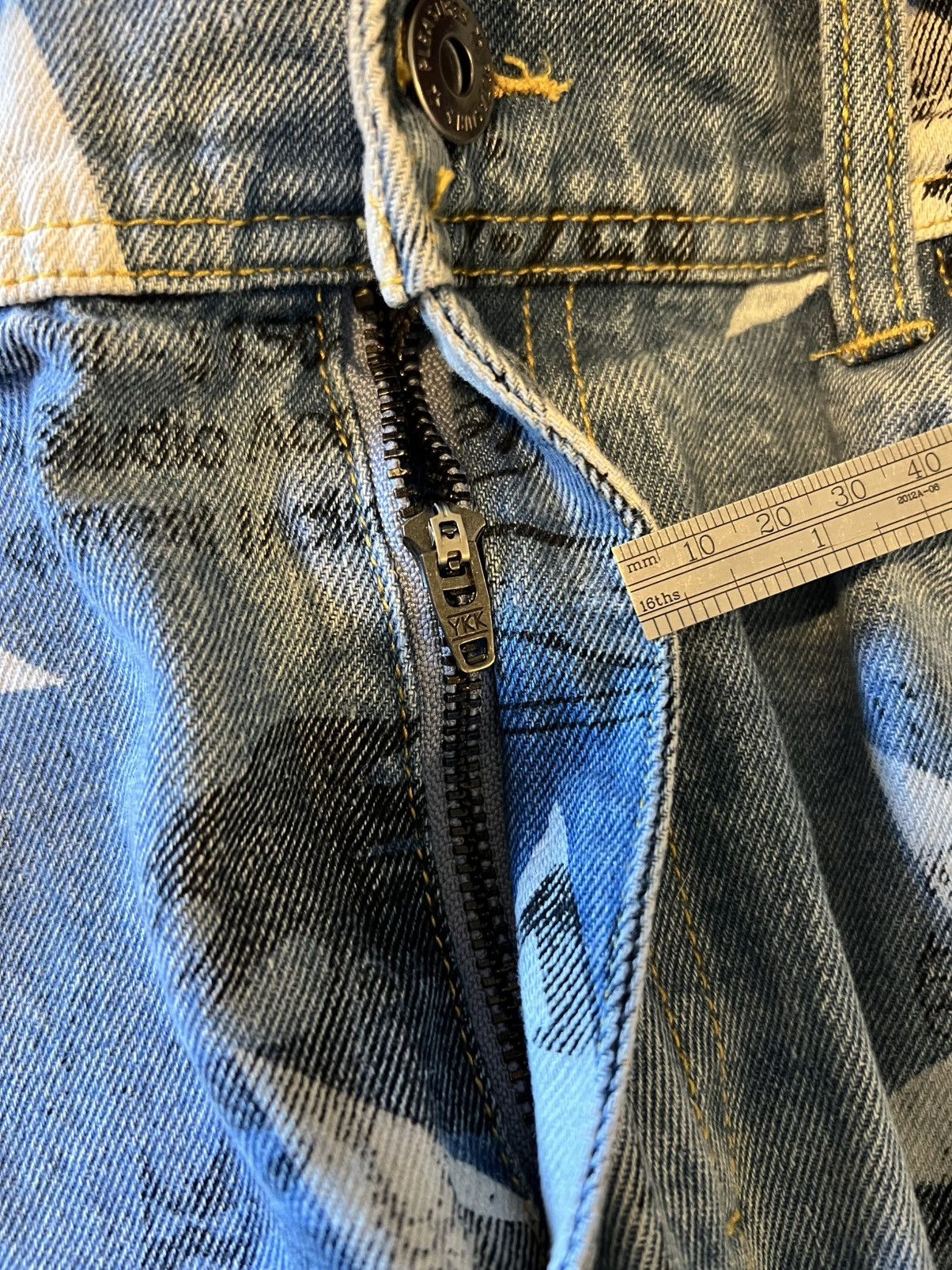 Pleasures Pleasures Poppy Denim Pant Size US 34 / EU 50 - 7 Thumbnail