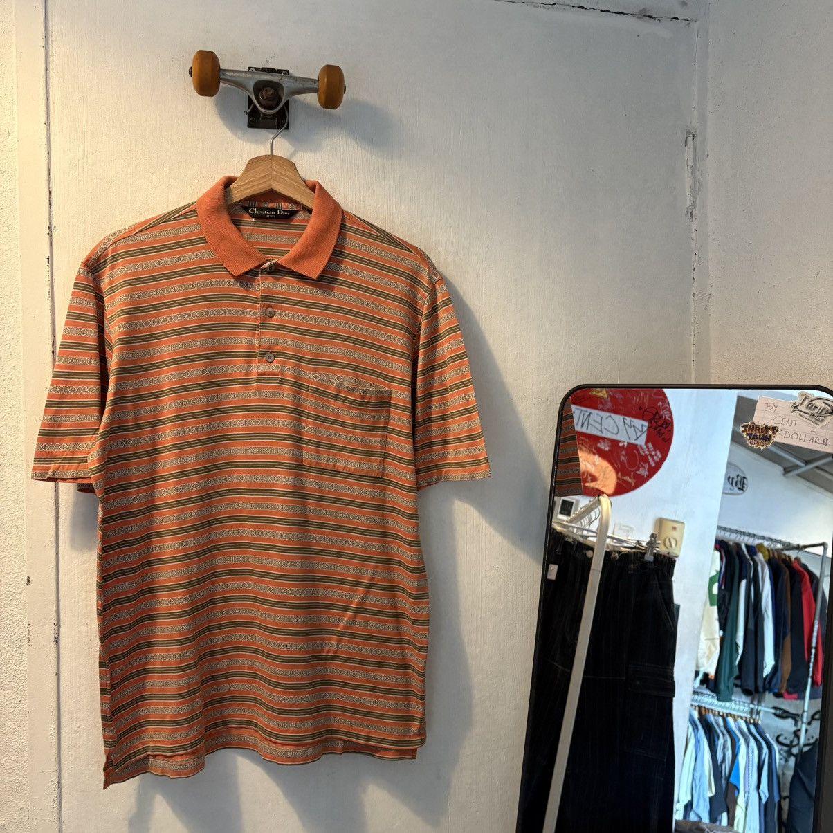 Christian Dior Monsieur Beautiful Vintage Christian Dior Sport Polo Size US M / EU 48-50 / 2 - 2 Thumbnail