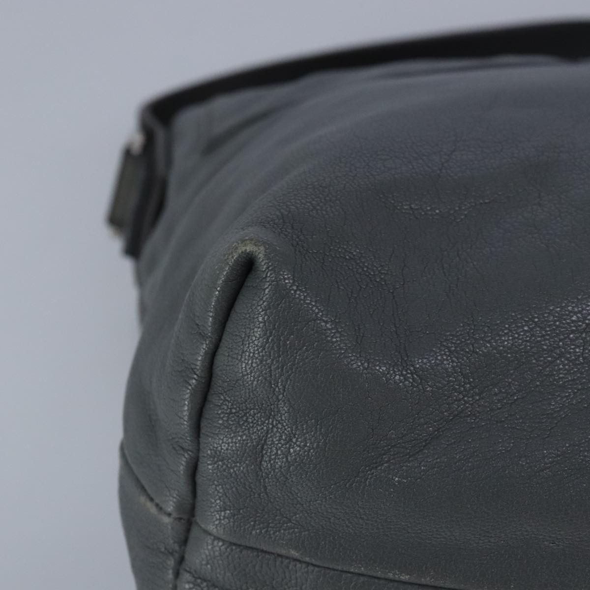 Celine CELINE Shoulder Bag Leather Gray Size ONE SIZE - 15 Thumbnail